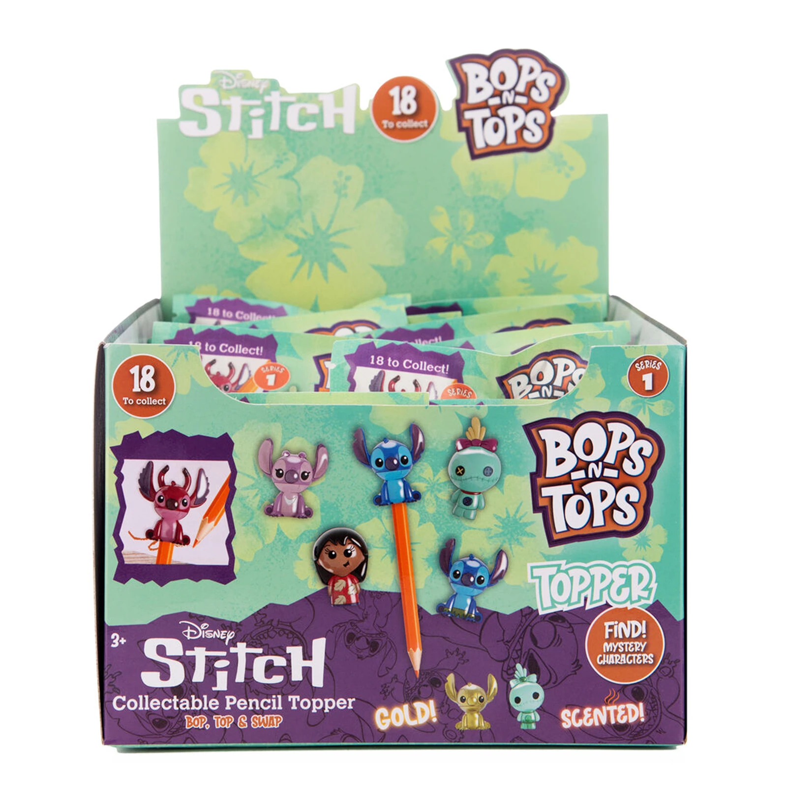 Фігурка-топер HTI Bops&Tops Ліло і стіч колекційна в асорт. Фото №:1