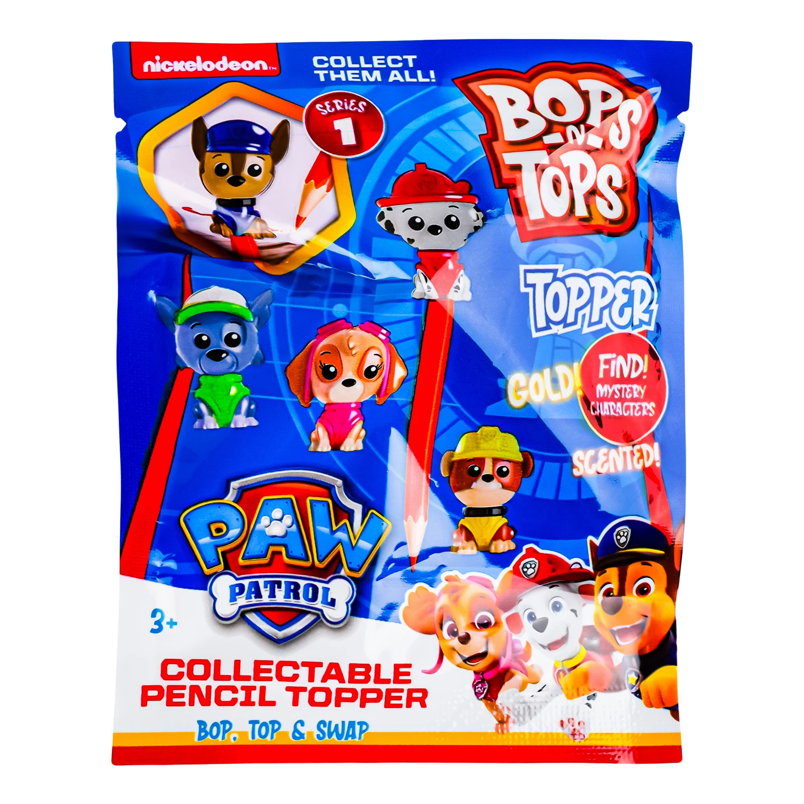 Фігурка-топер HTI Bops&Tops Щенячий патруль колекційна в асорт. Фото №:1
