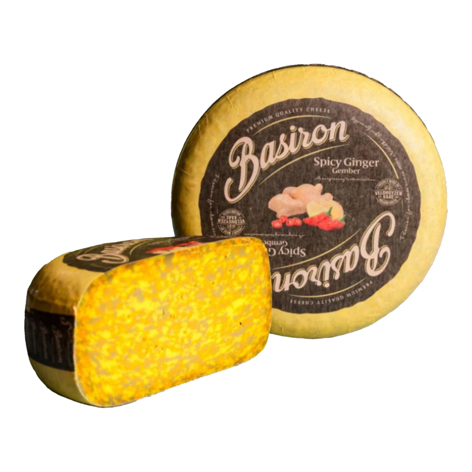 Сир Basiron Spicy Ginger із імбиром і перцем чилі Новинка Фото №:1