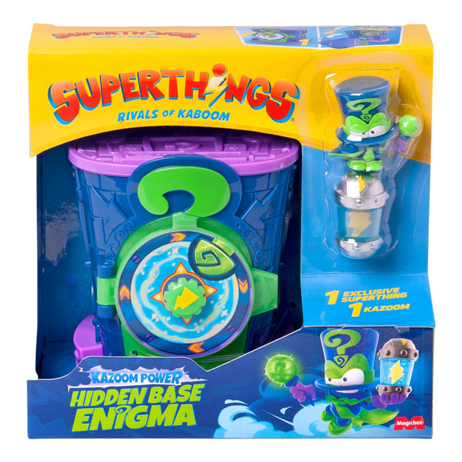 Набір ігровий SuperThings серії Kazoom Power Прихована база Енігма Фото №:1