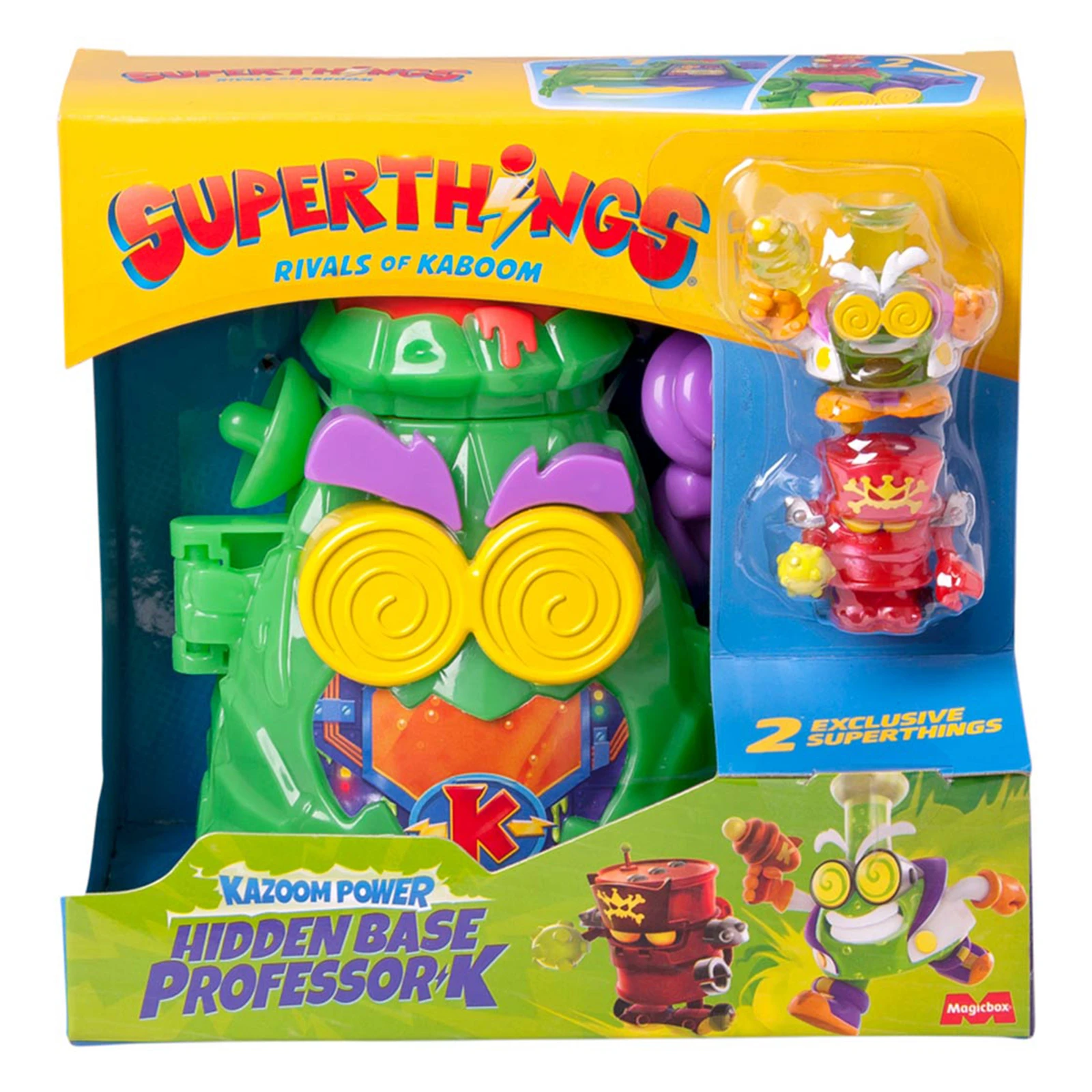 Набір ігровий SuperThings серії Kazoom Power Прихована база Професора К Фото №:1