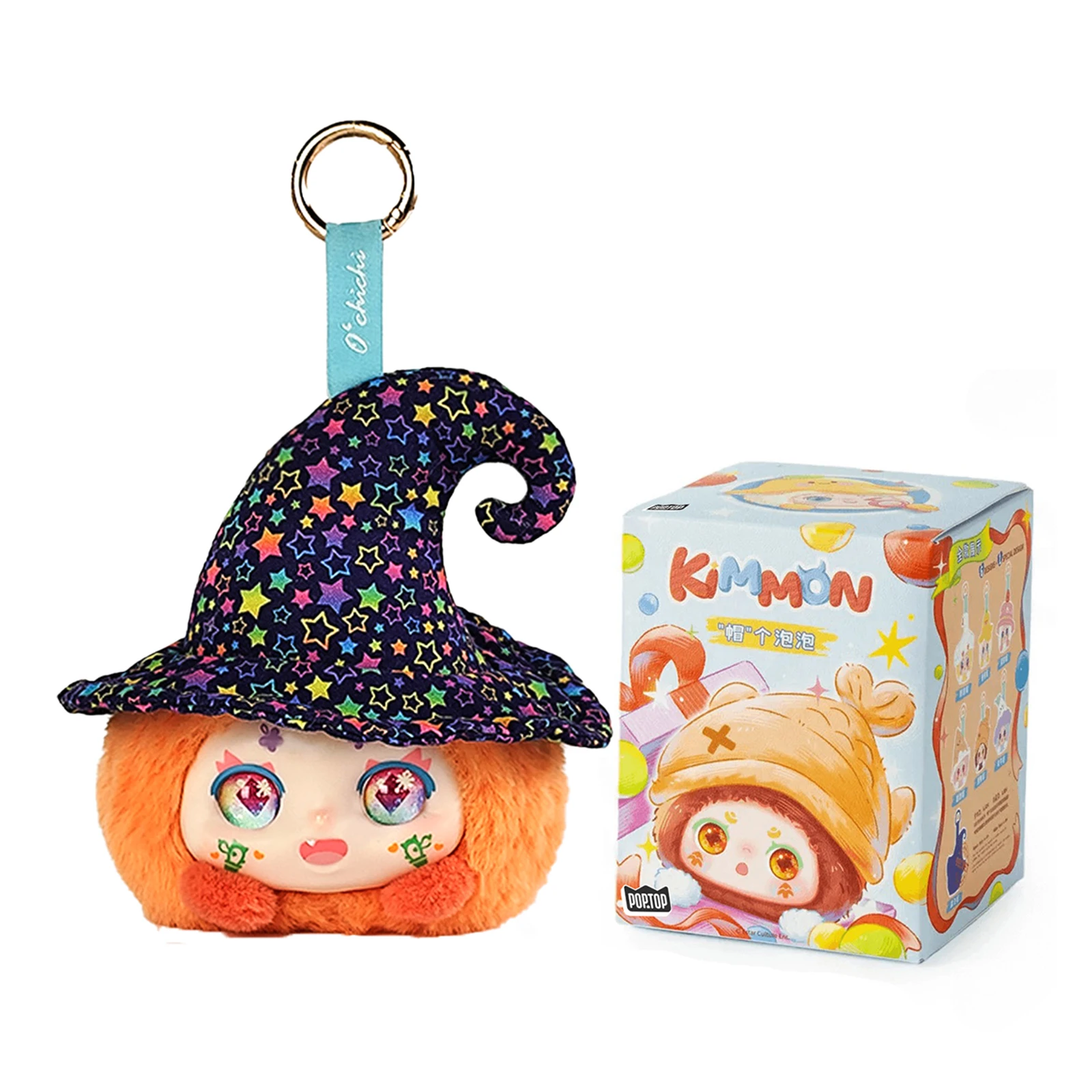 Іграшка м`яка Pop Top колекційна Kimmon Гарнюньки у капелюшках з кільцем в асорт. Фото №:1