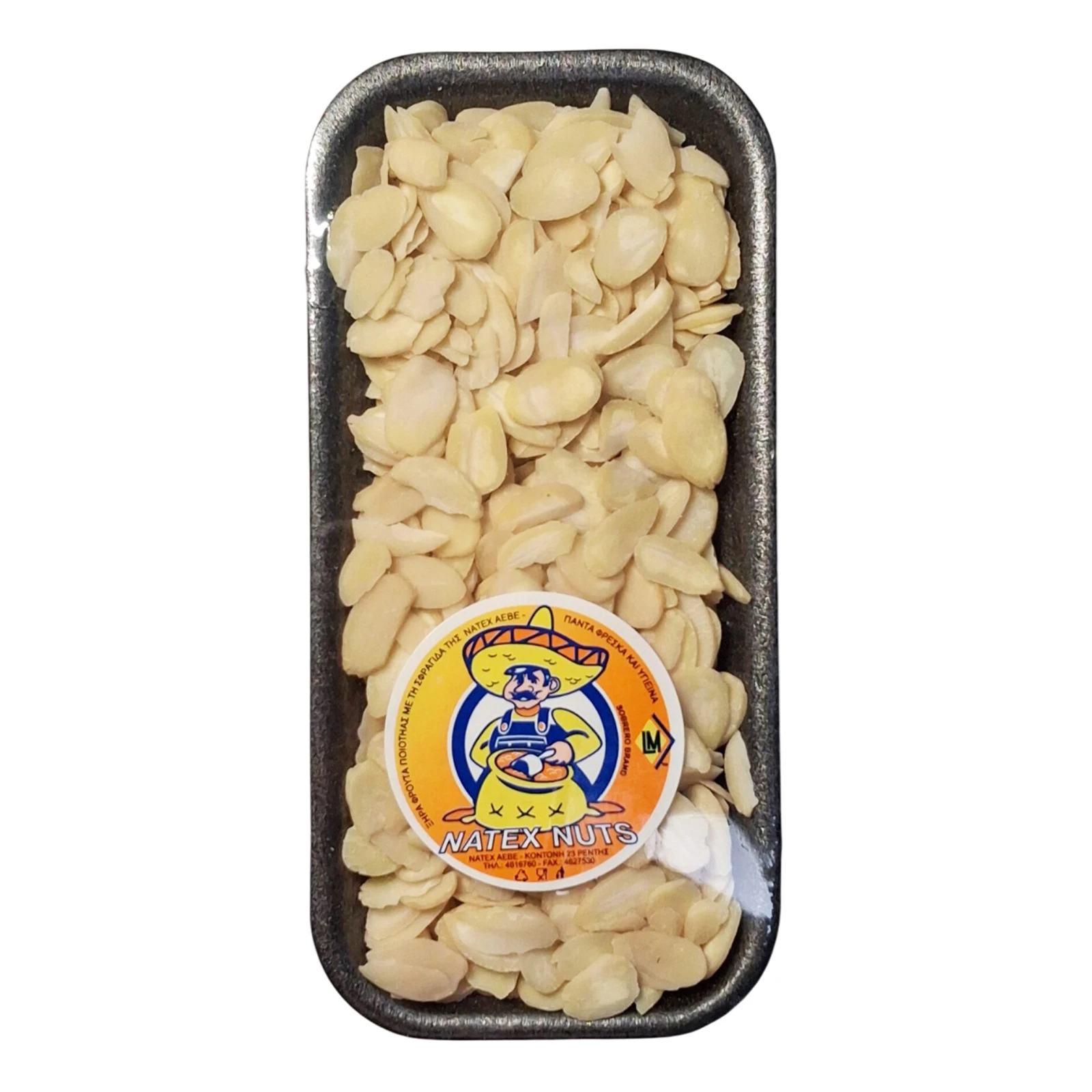 Горішки Натекс 70г мигдалеві пластівці Новинка Фото №:1