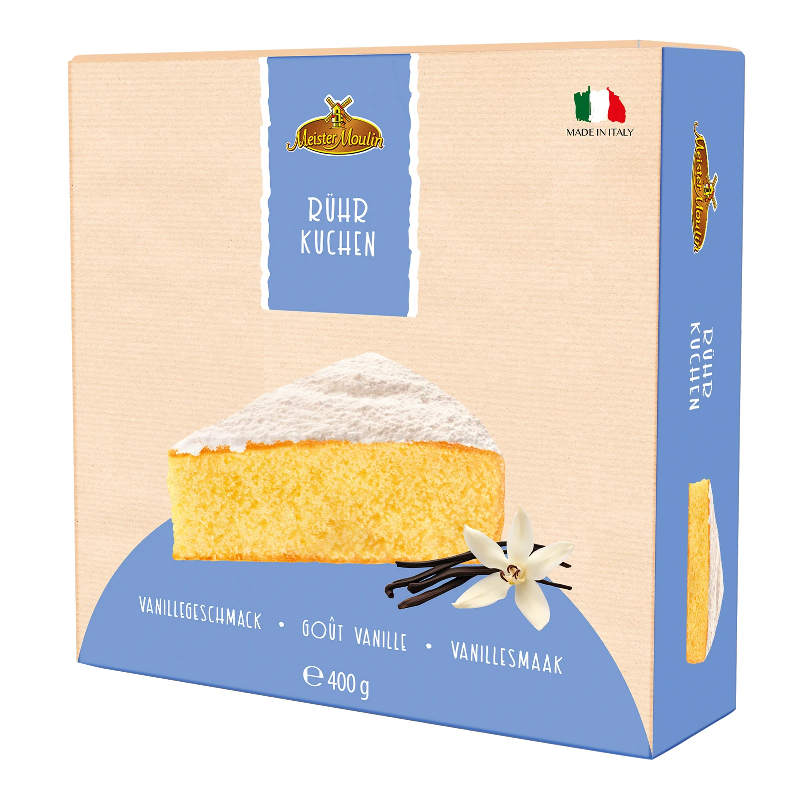 Бісквіт Meister Moulin ванільний 400г Фото №:1
