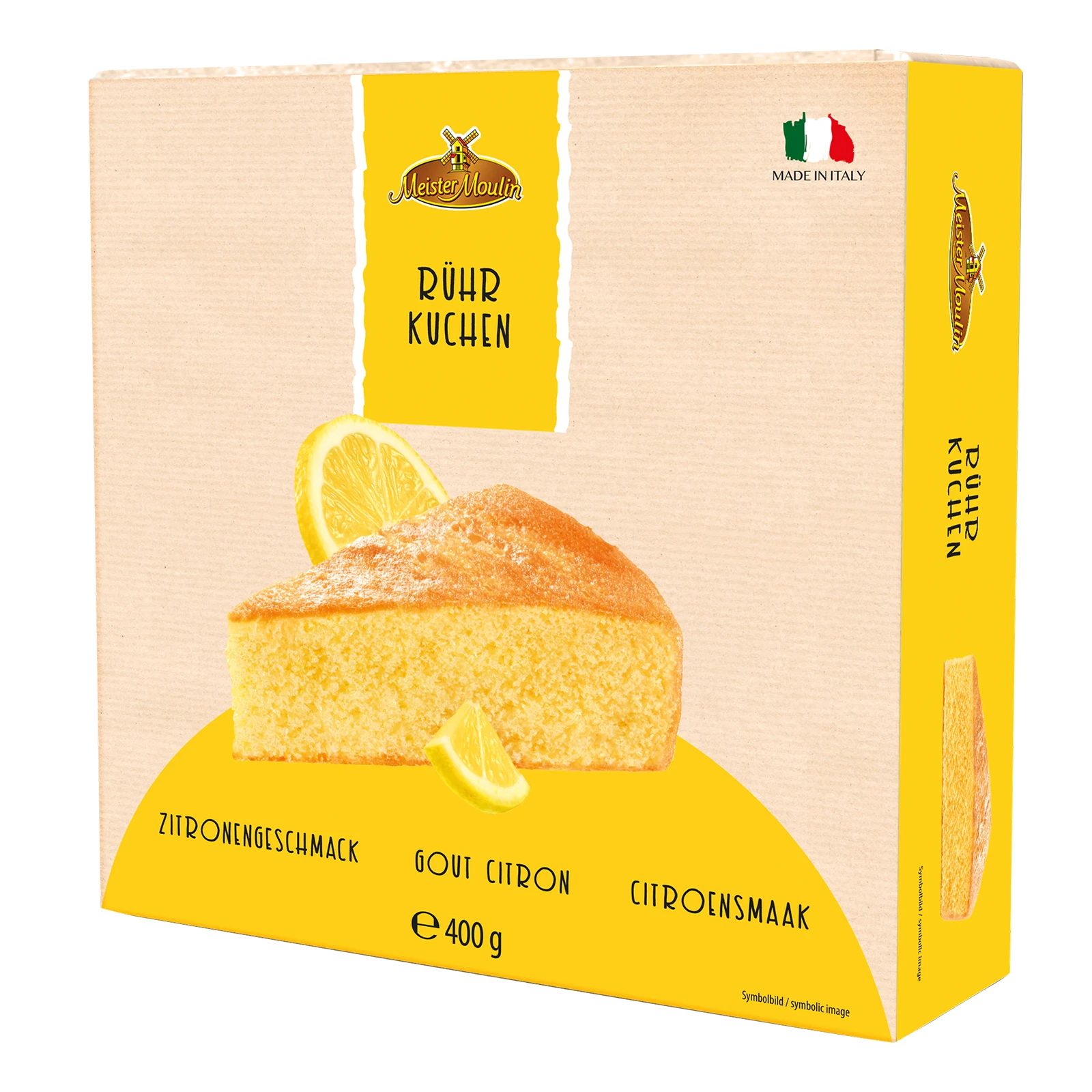 Бісквіт Meister Moulin лимонний 400г Фото №:1