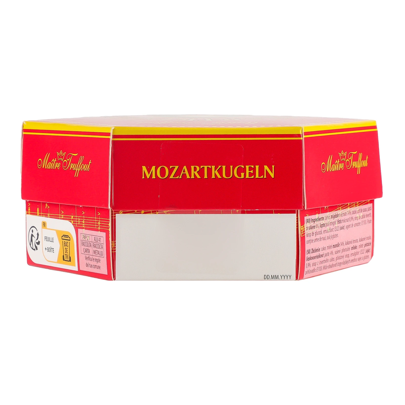 Цукерки Maitre Truffout Моцарт 300г Фото №:2