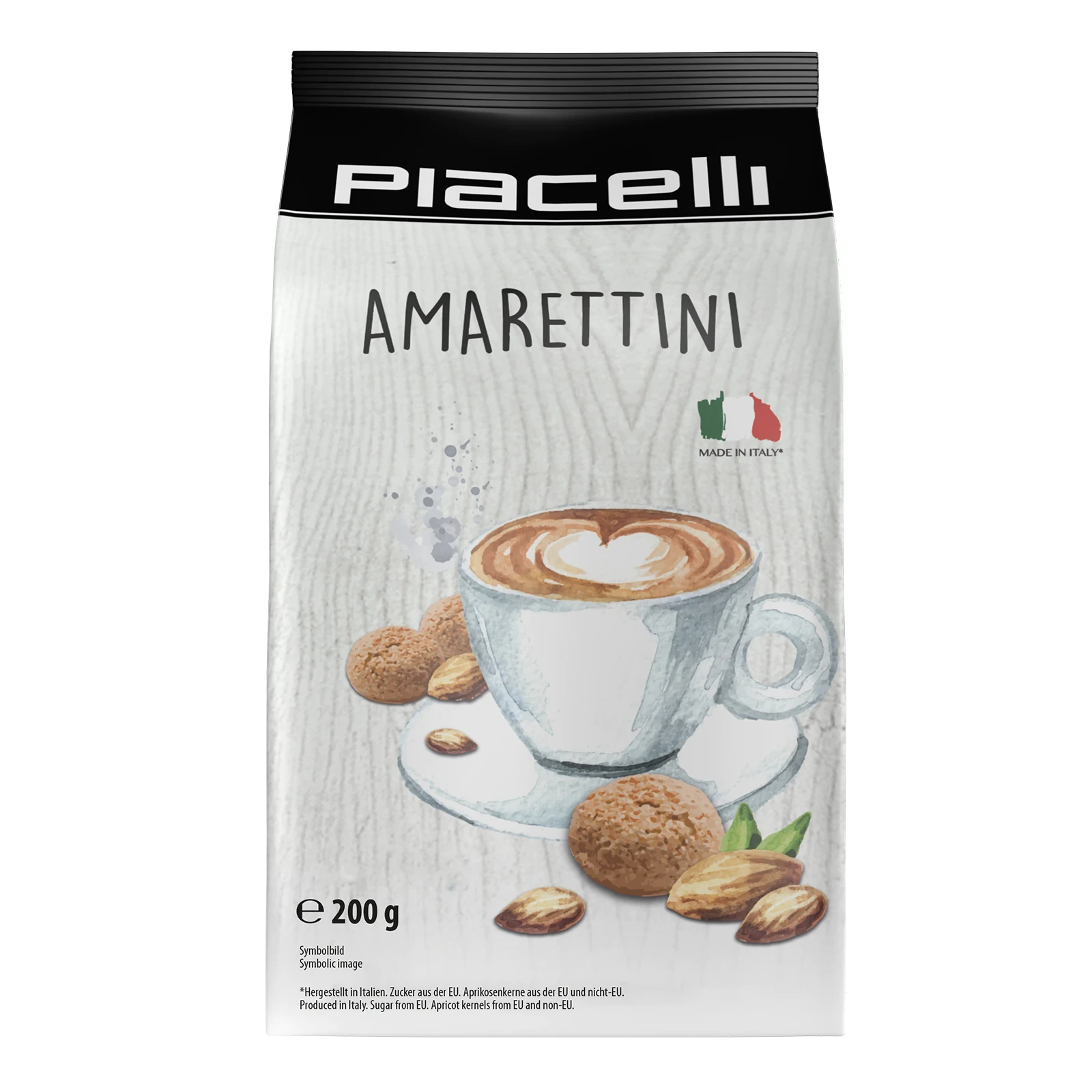 Печиво Piacelli Amarettini 200г Фото №:1