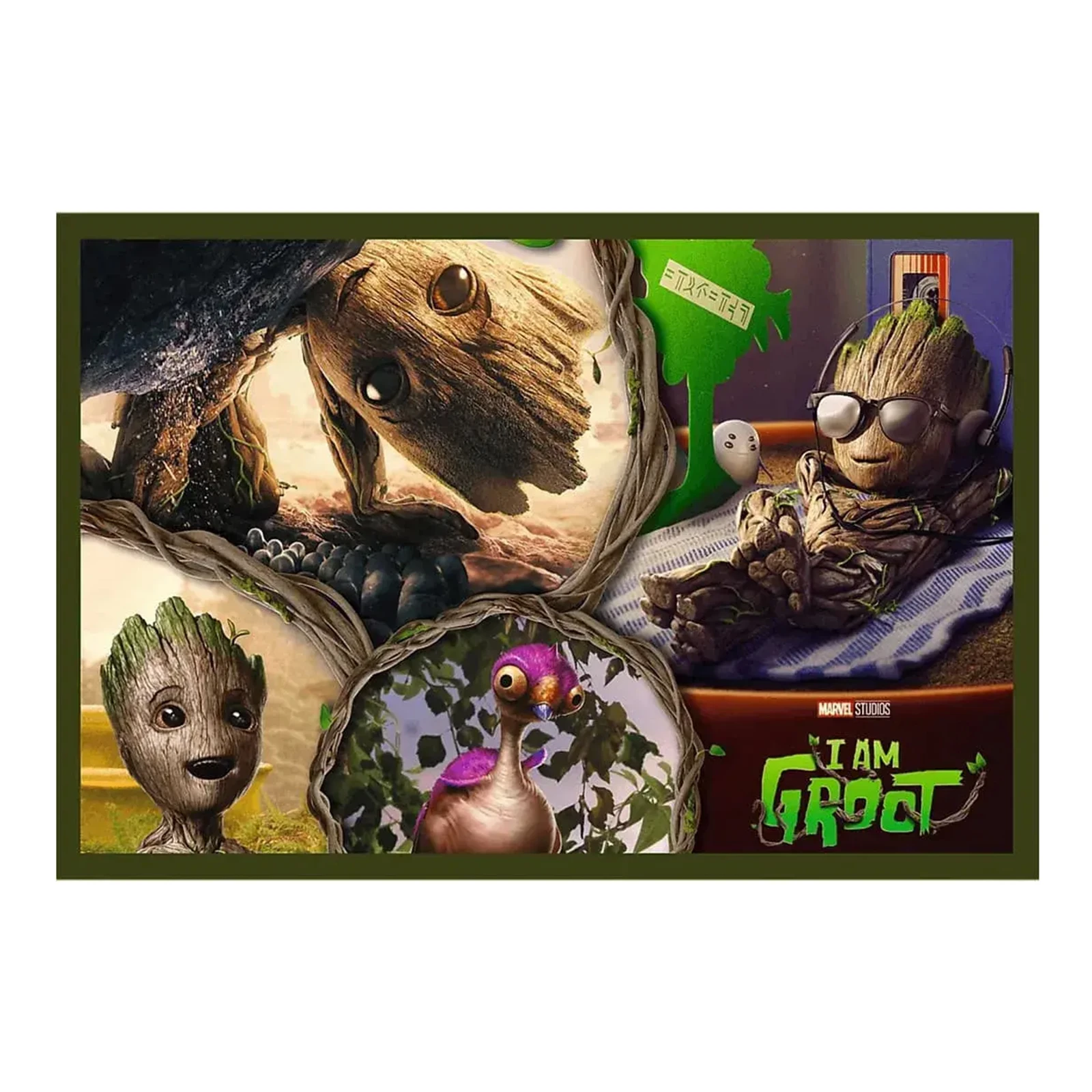 Пазли Trefl Marvel Heroes Я є Грут 2штx200елементів Фото №:2