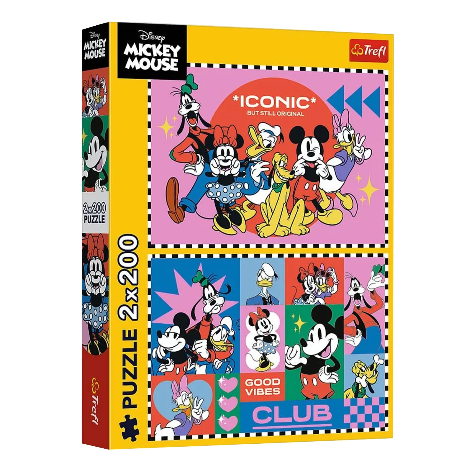 Пазли Trefl Mickey&friends Час з друзями 2штx200елеменітв Фото №:1