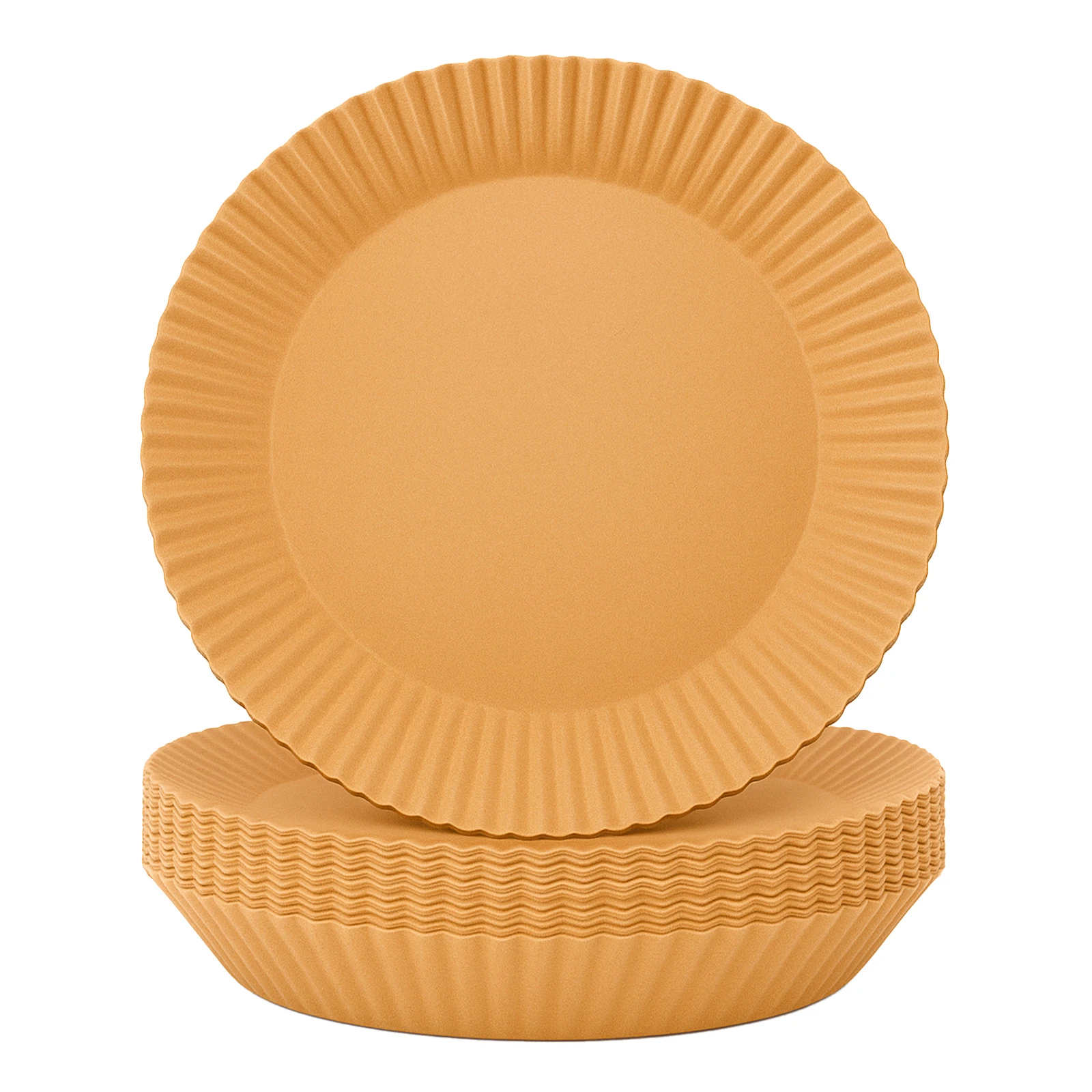 Форми з пергаменту для аерогрилю, духовки, мікрохвильової печі круглі 5шт Фото №:1