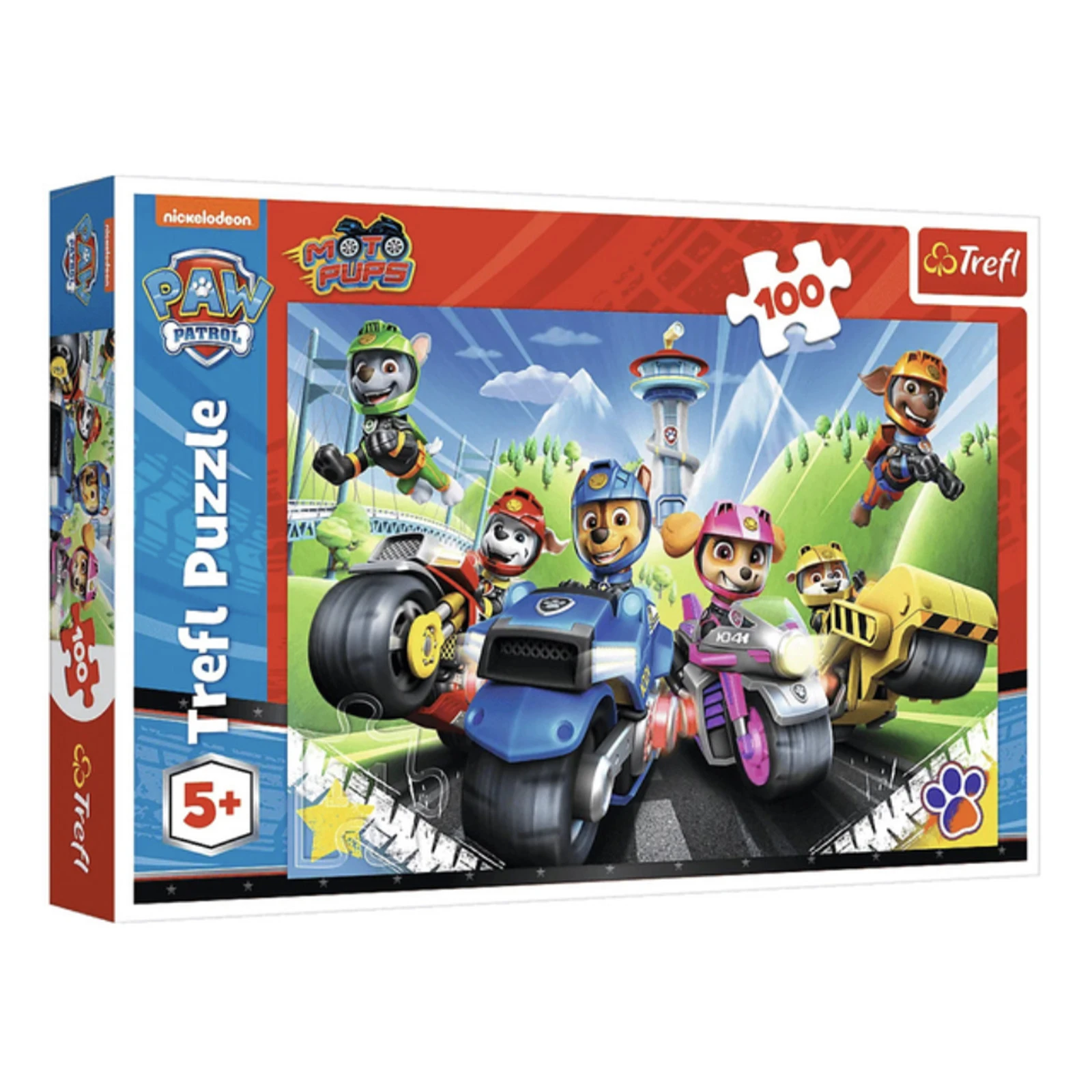 Пазли Trefl Paw Patrol Щенячий патруль на мотоциклах 100елементів