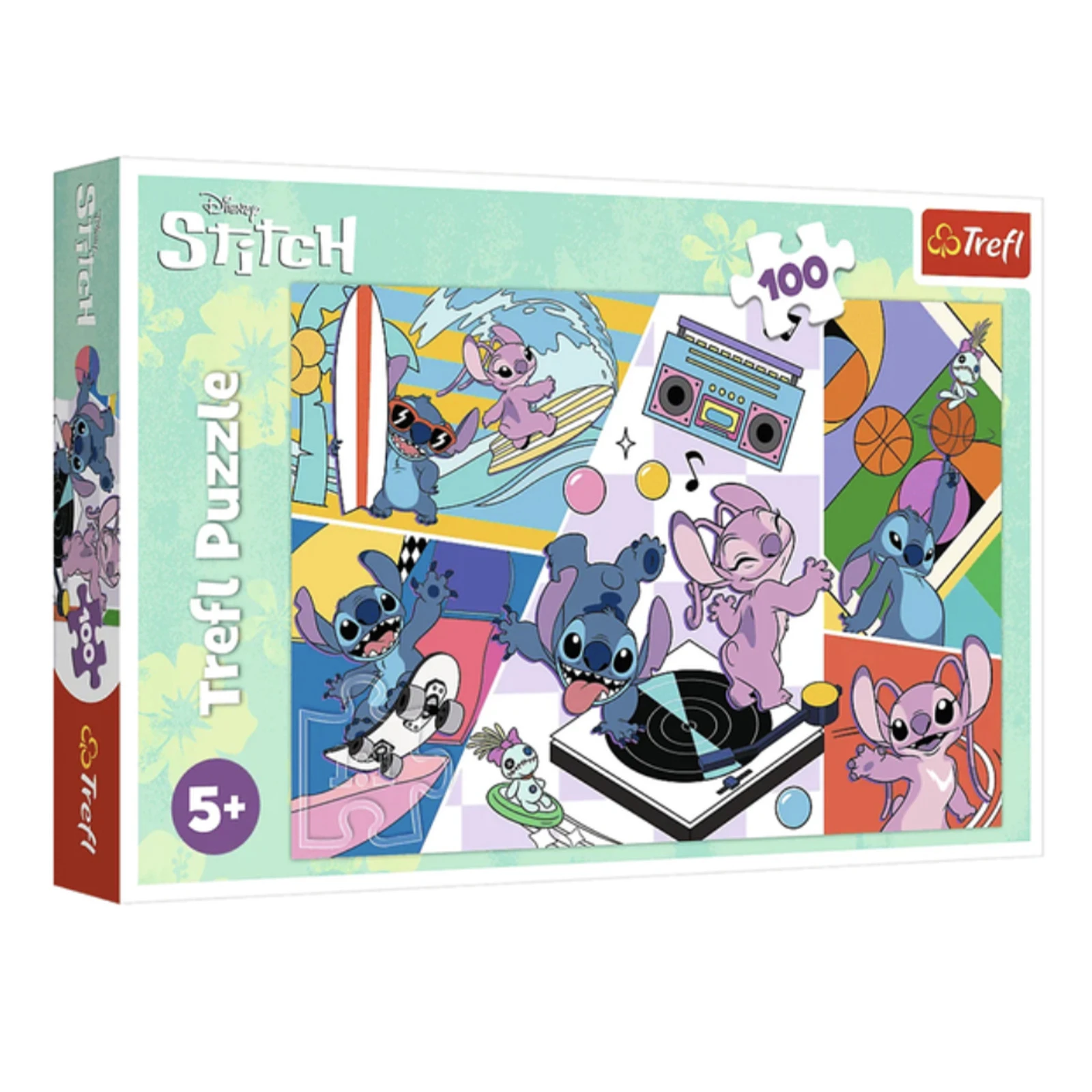 Пазли Trefl Lilo&Stitch Спогади 100елеменітв Фото №:1