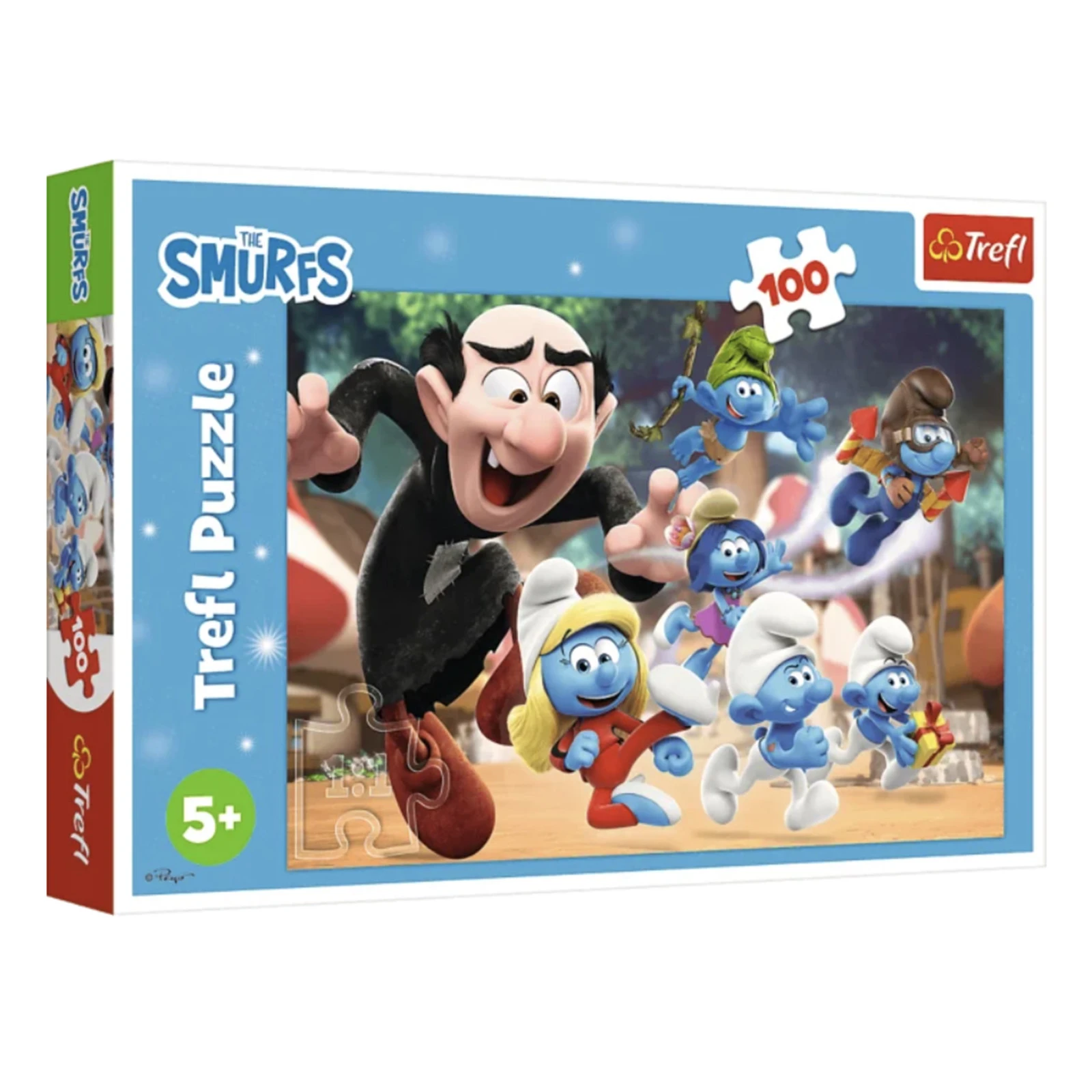 Пазли Trefl The Smurfs Уроки тата Смурфа 100елементів Фото №:1