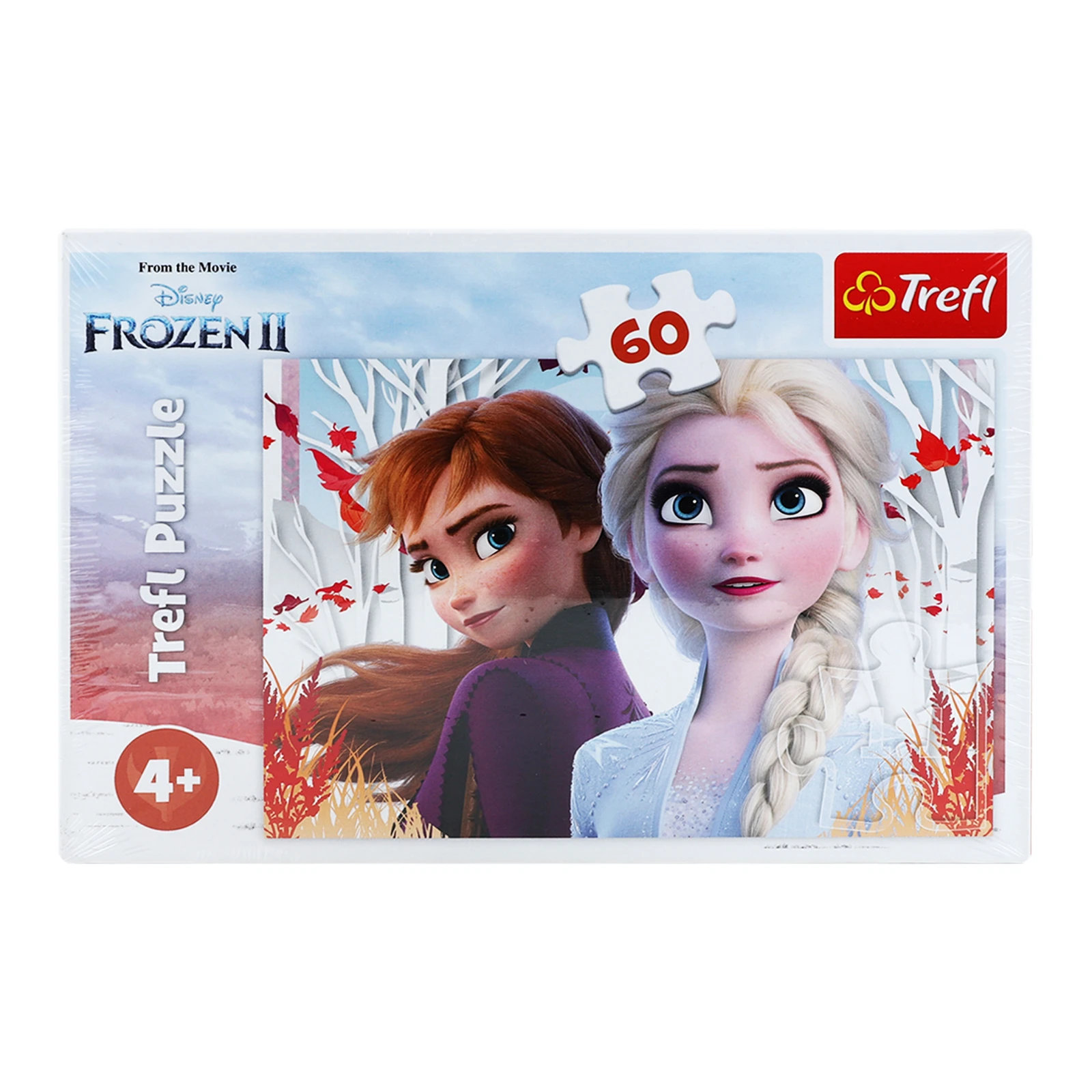 Пазли Trefl Frozen Зачарований світ Анни та Ельзи 60елементів Фото №:1