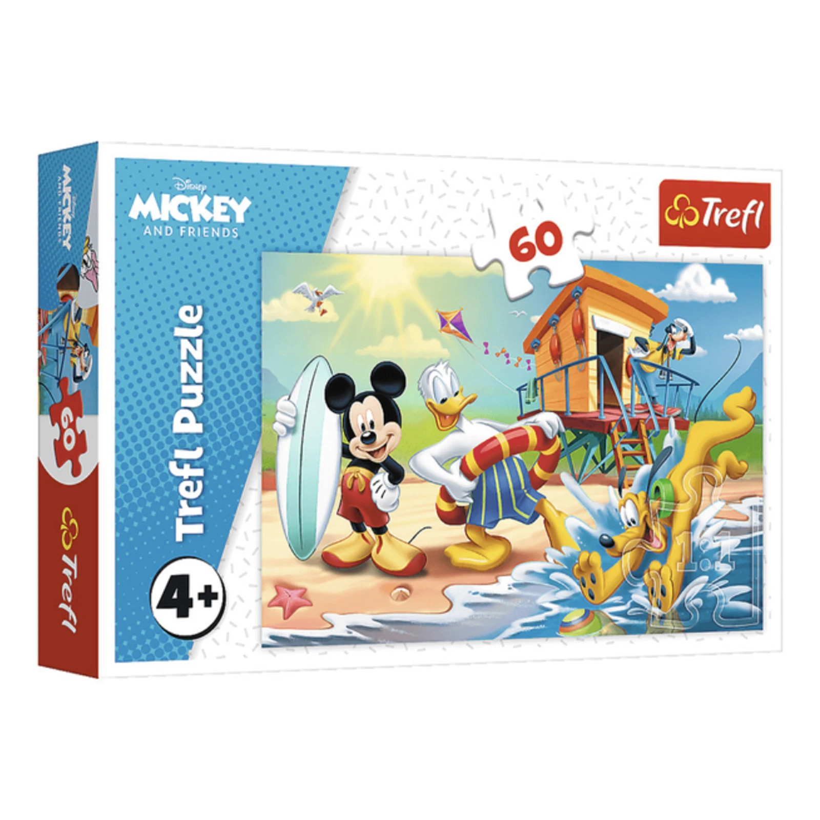 Пазли Trefl Mickey&friends Цікавий день 60елементів Фото №:1
