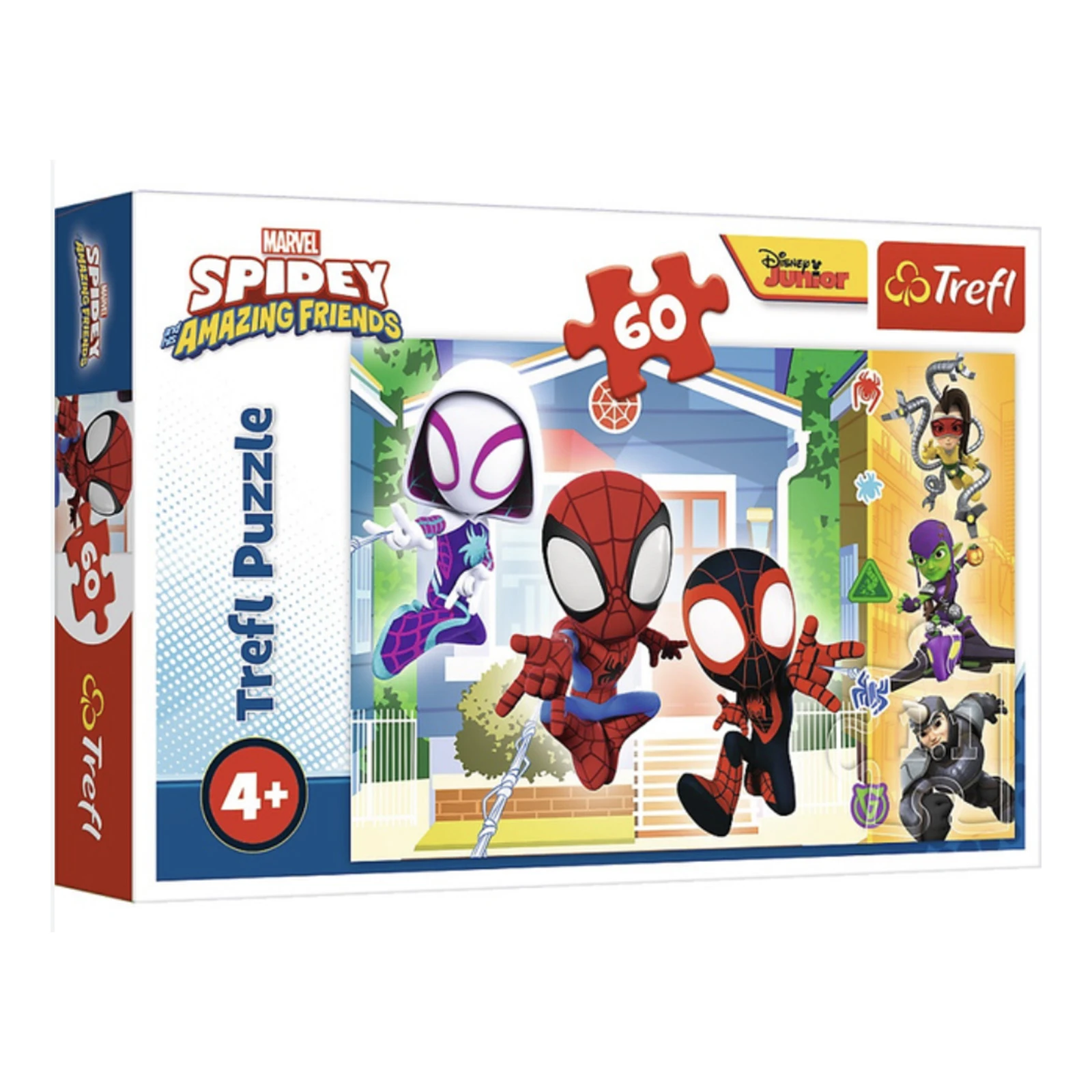 Пазли Trefl Spiderman У світі Спайдея 60елементів Фото №:1