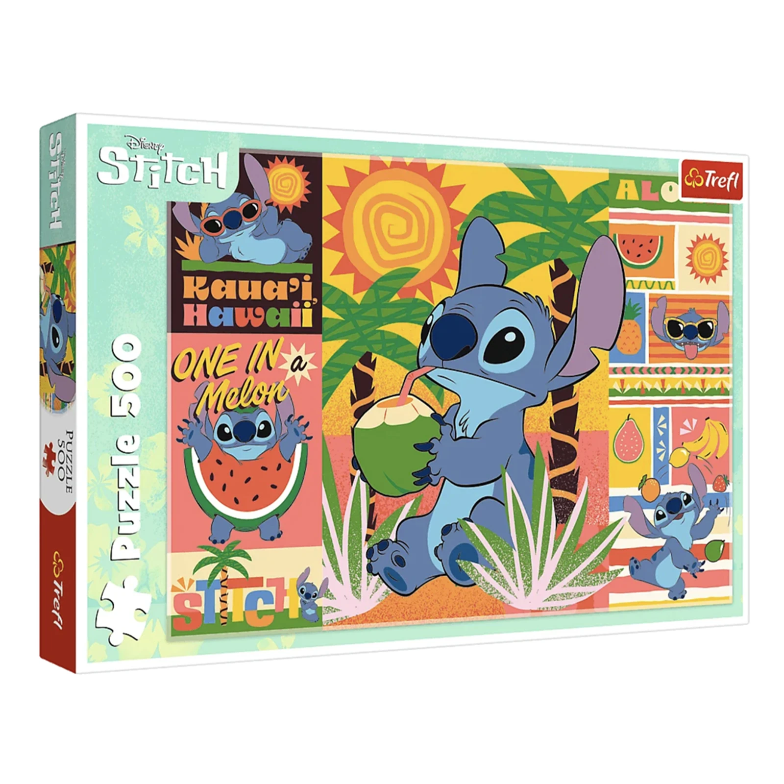 Пазли Trefl Lilo&Stitch Канікули зі Стічем 500ел Фото №:1