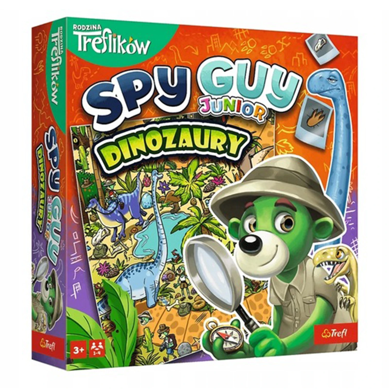Настільна гра Trefl Spy Guy Динозаври Фото №:1