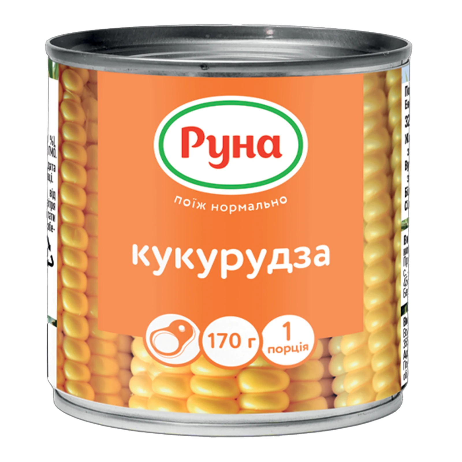 Кукурудза Руна цукрова консервована 170г Фото №:1