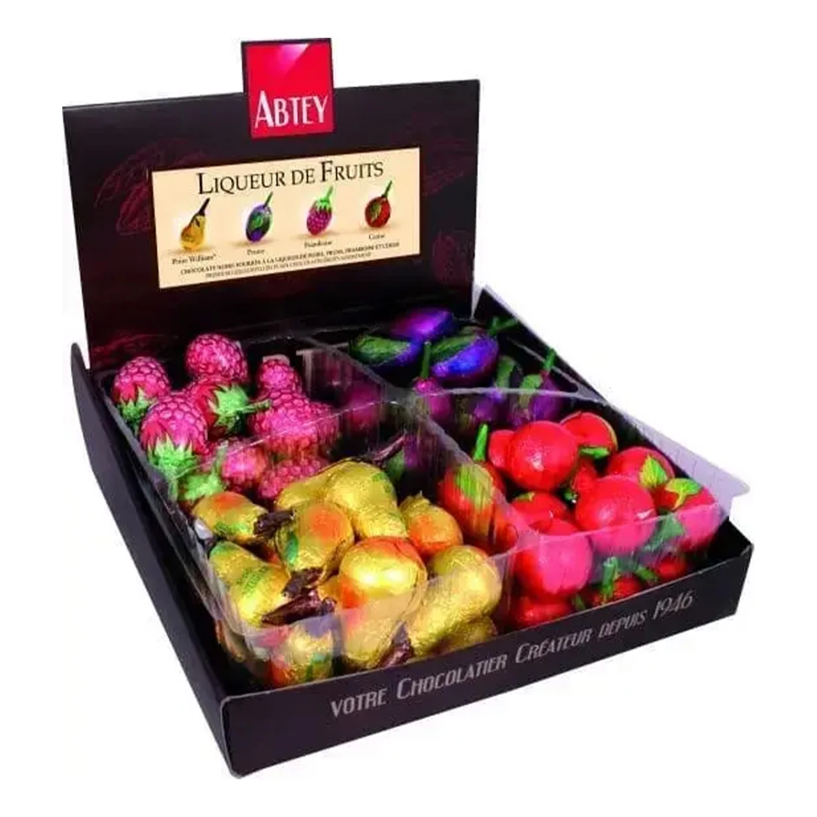 Набір шок.цукерок Abtey 720г Liqueur de Fruits фрукти з лікером