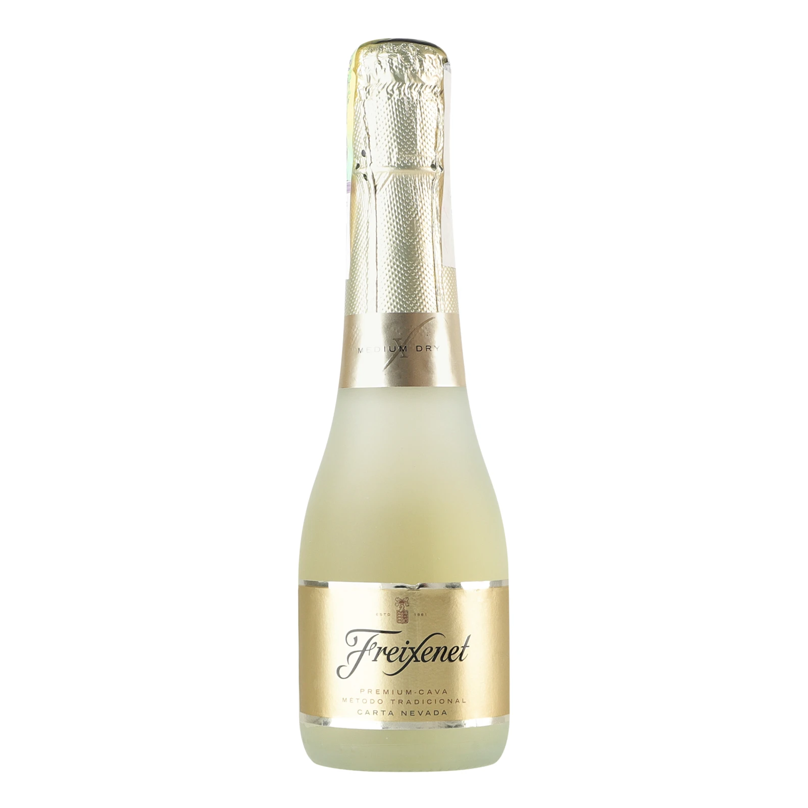 Вино ігристе Freixenet Carta Nevada Cava біле напівсухе 11.5% 0.2л Фото №:1