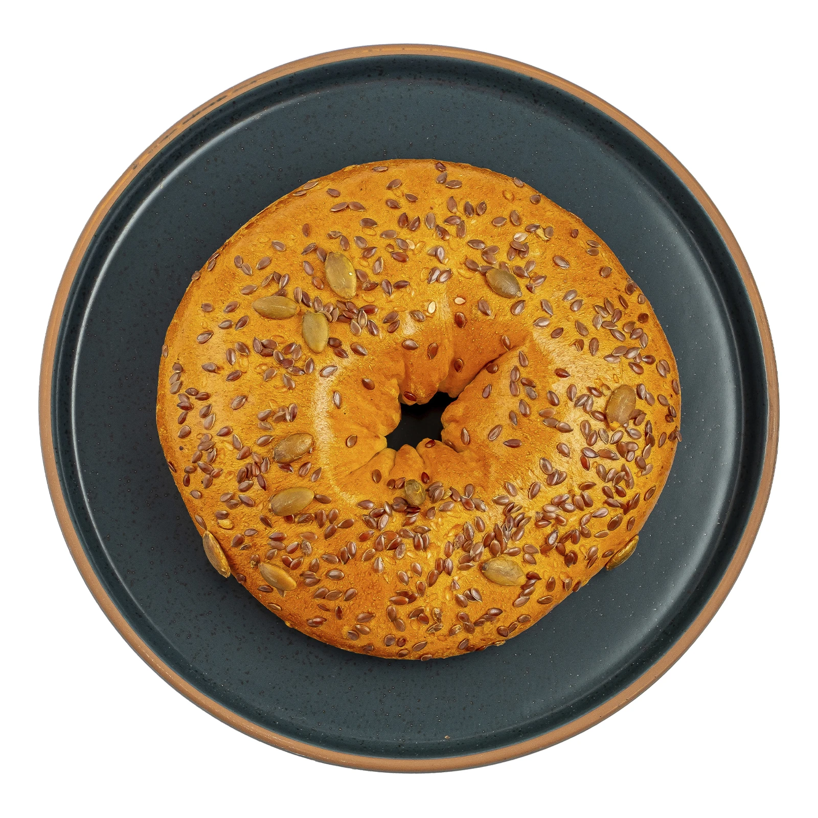 Булочка Горбушка Бейгл кукурудзяний 130г Фото №:1