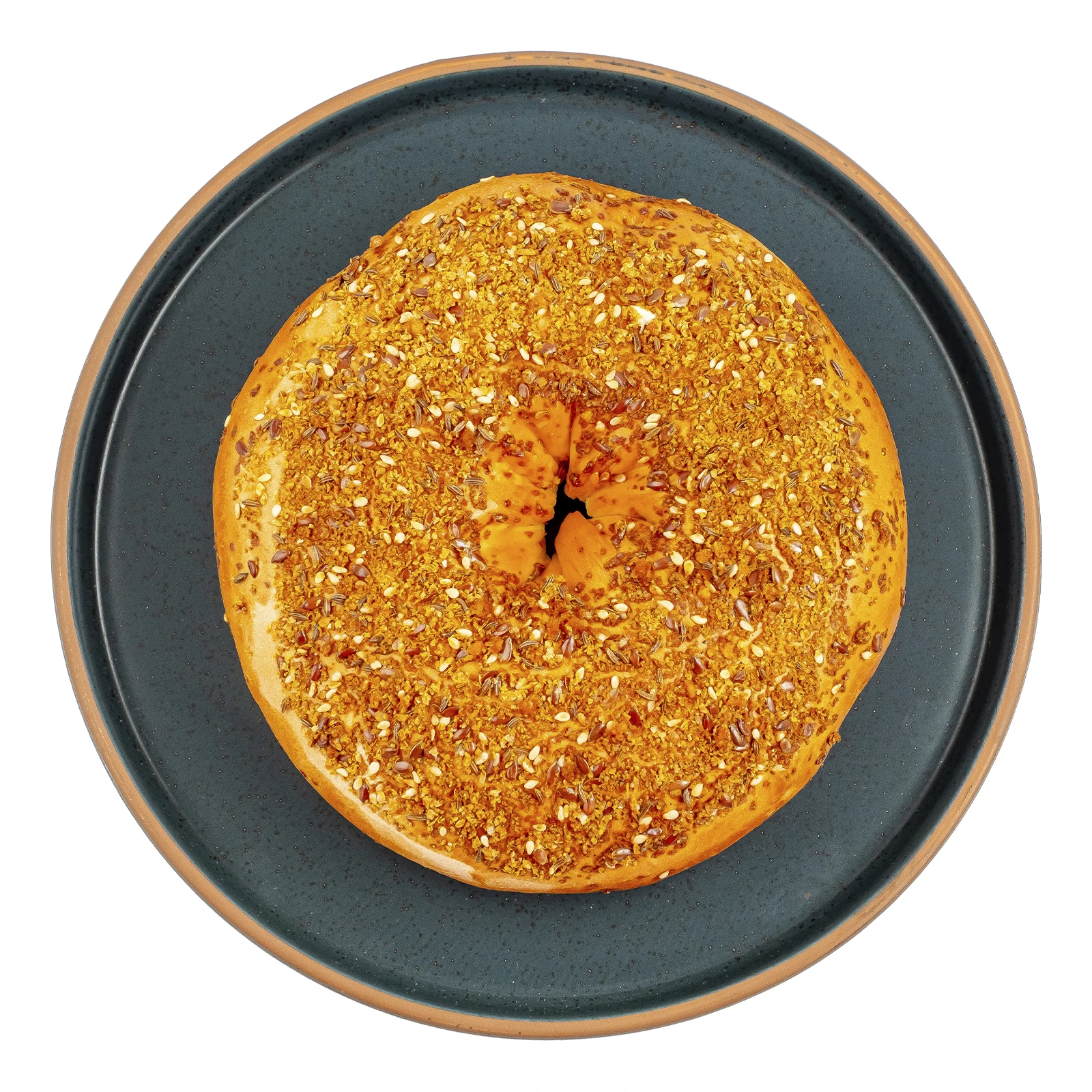 Булочка Горбушка Бейгл пшеничний 130г Фото №:1