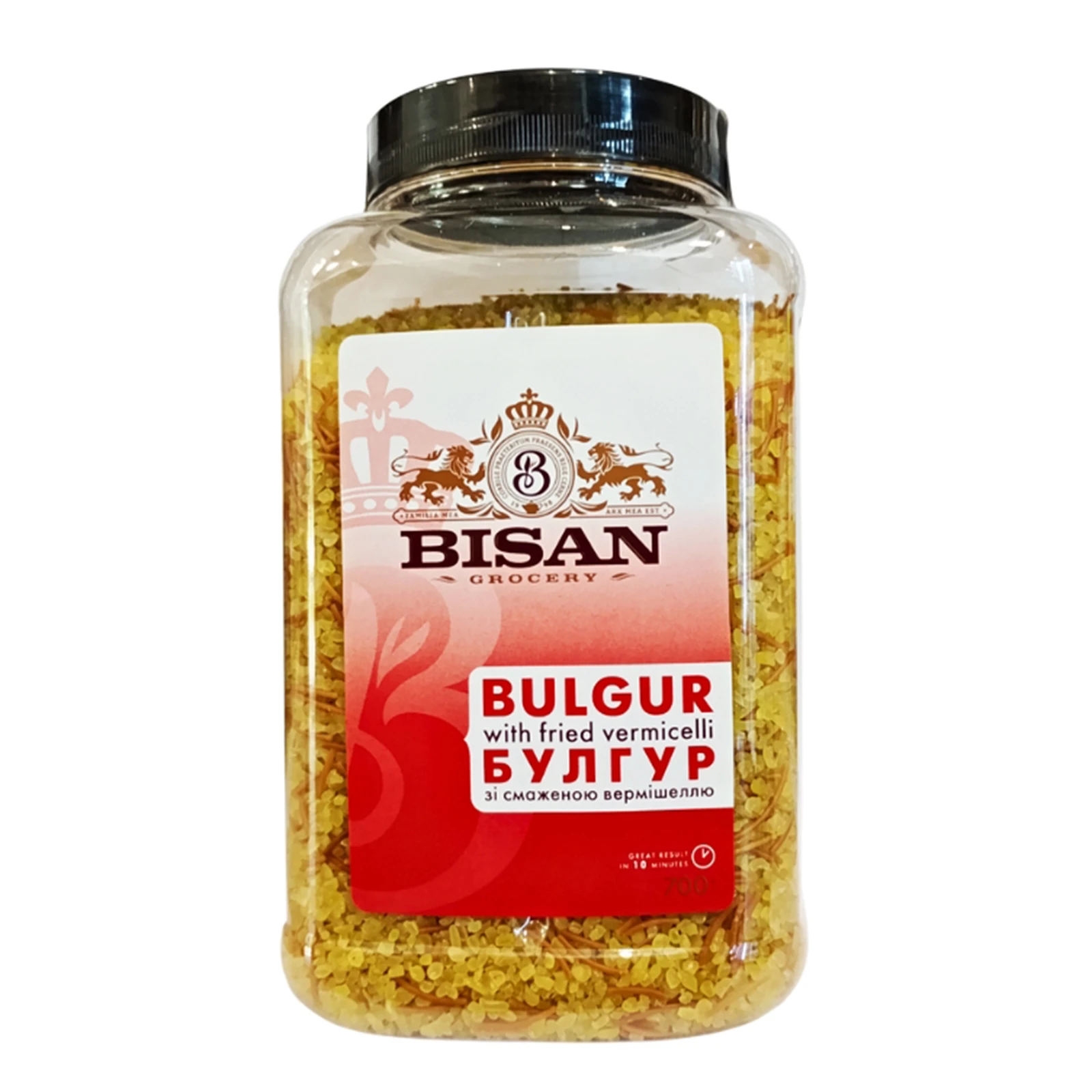 Крупа Bisan 700г булгур зі смаженою вермішеллю пл/б Новинка Фото №:1