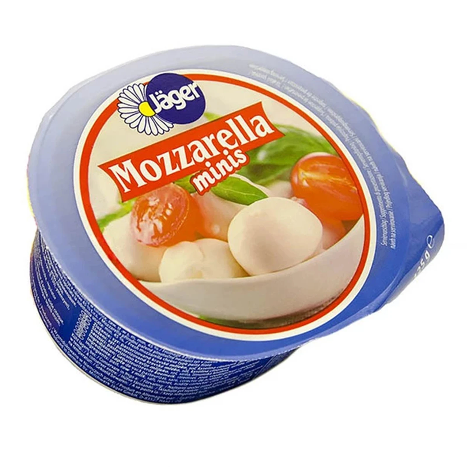 Сир Jager Моцарелла 125г в розсолі mini Новинка Фото №:1