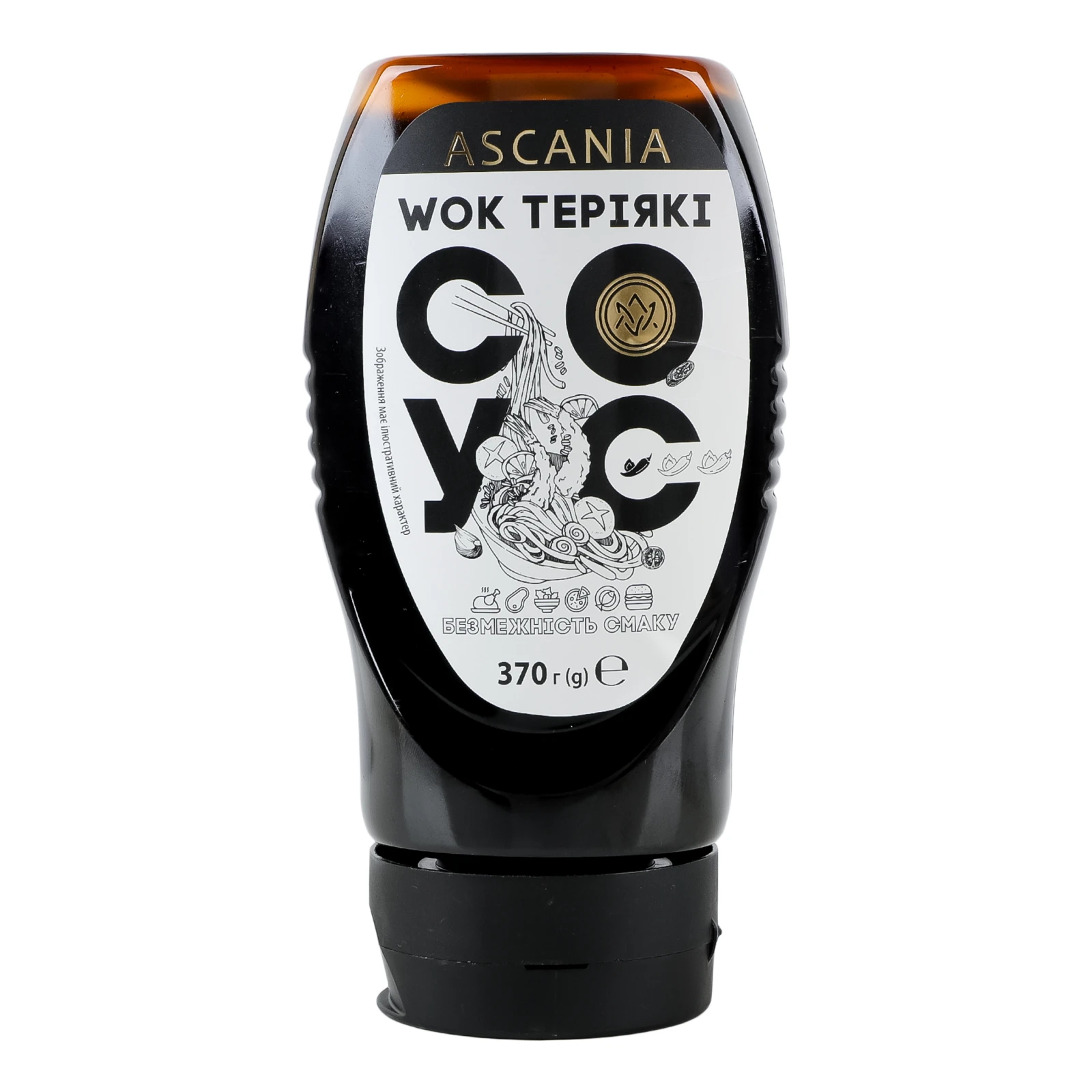 Соус Ascania Wok Теріякі 370г Фото №:1