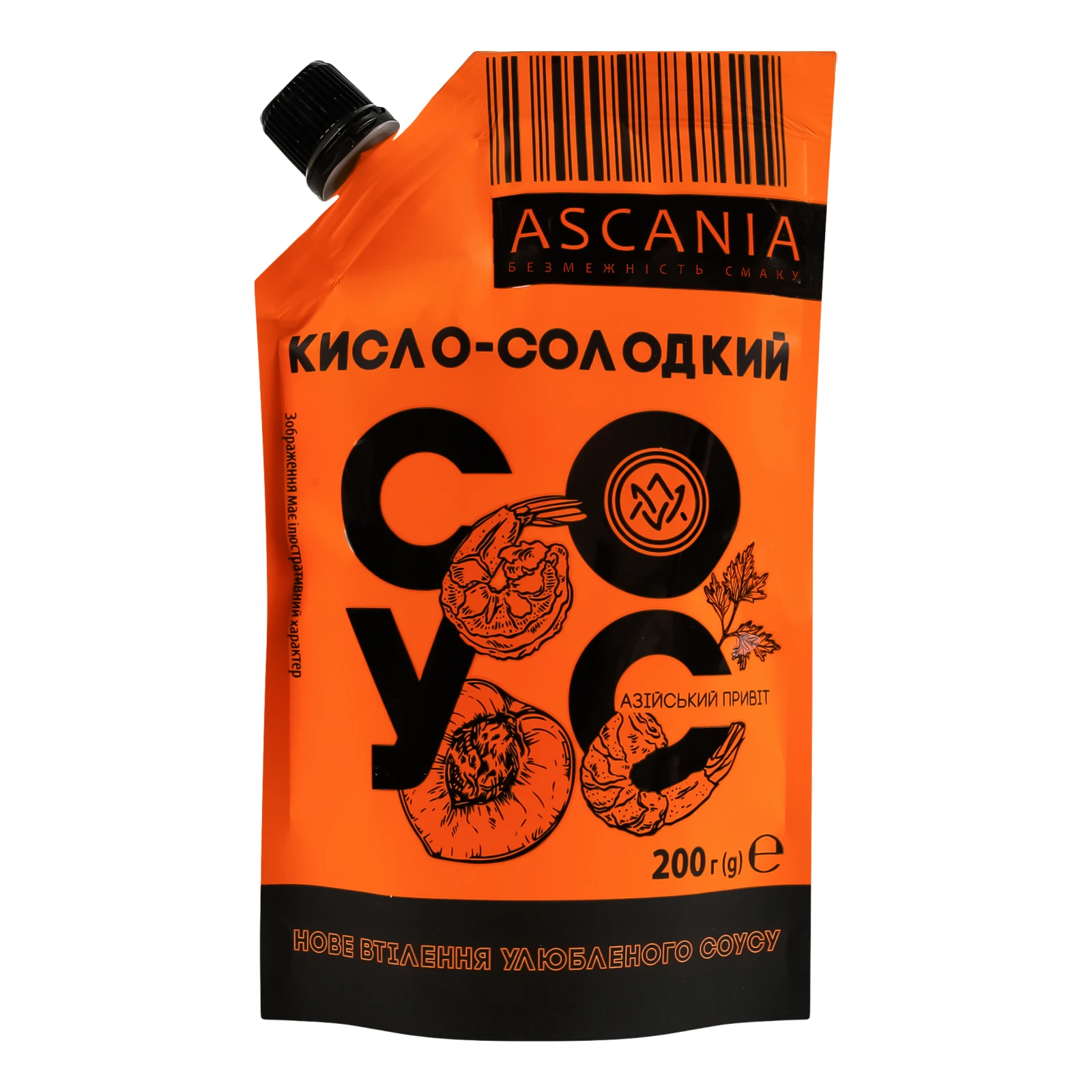 Соус Ascania кисло-солодкий 200г