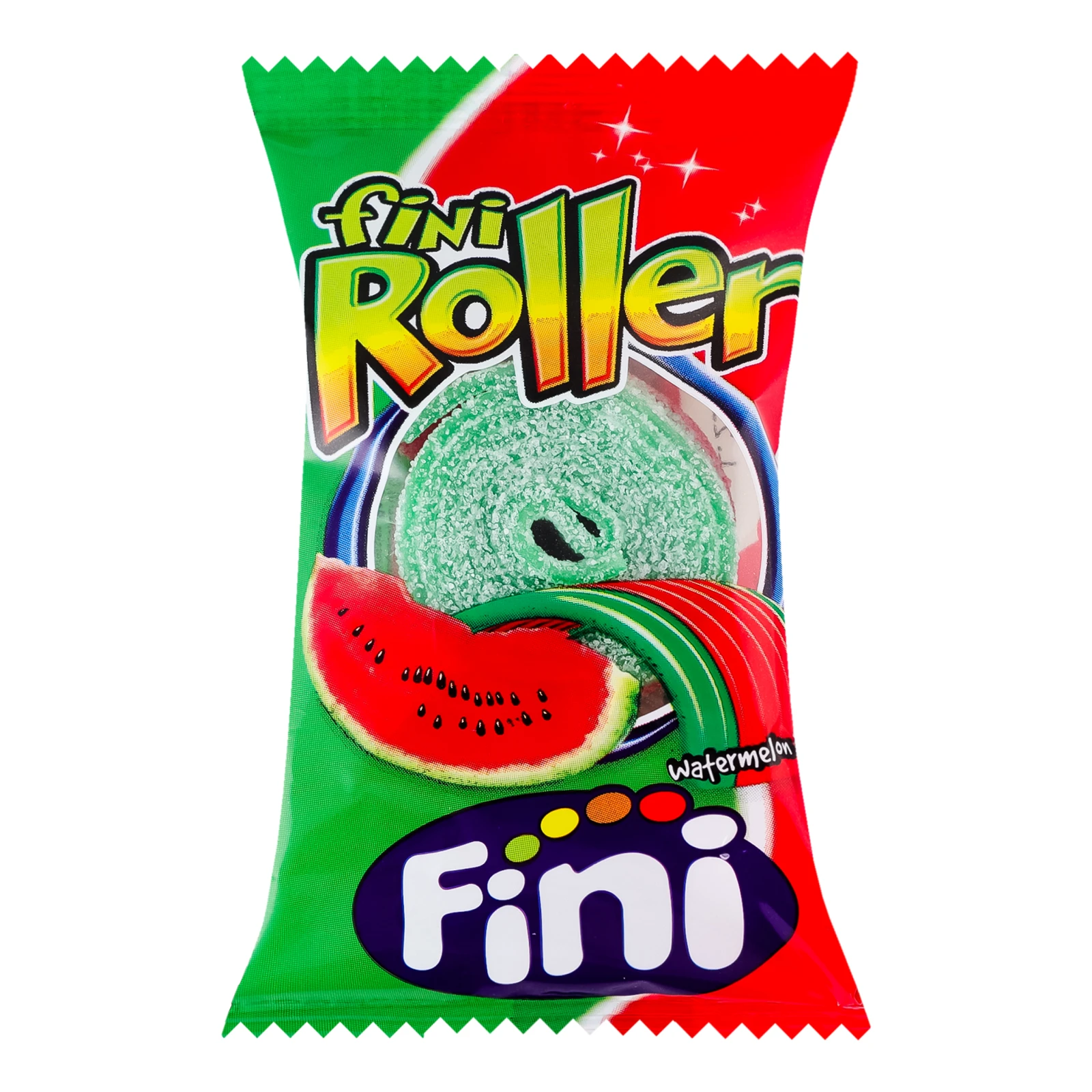 Цукерка желейна Fini Roller Кавун 20г Фото №:1
