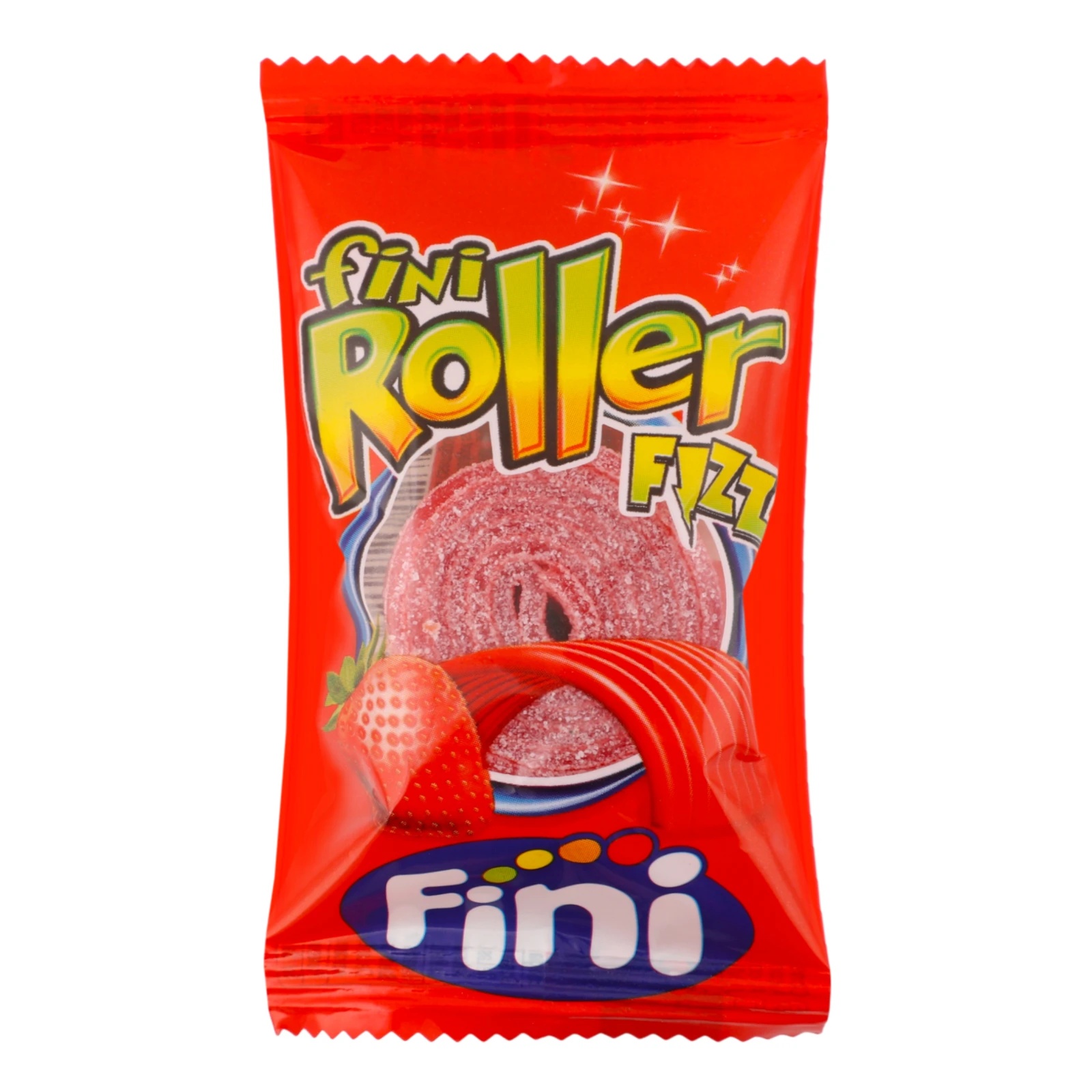 Цукерка желейна Fini Roller Полуниця 20г