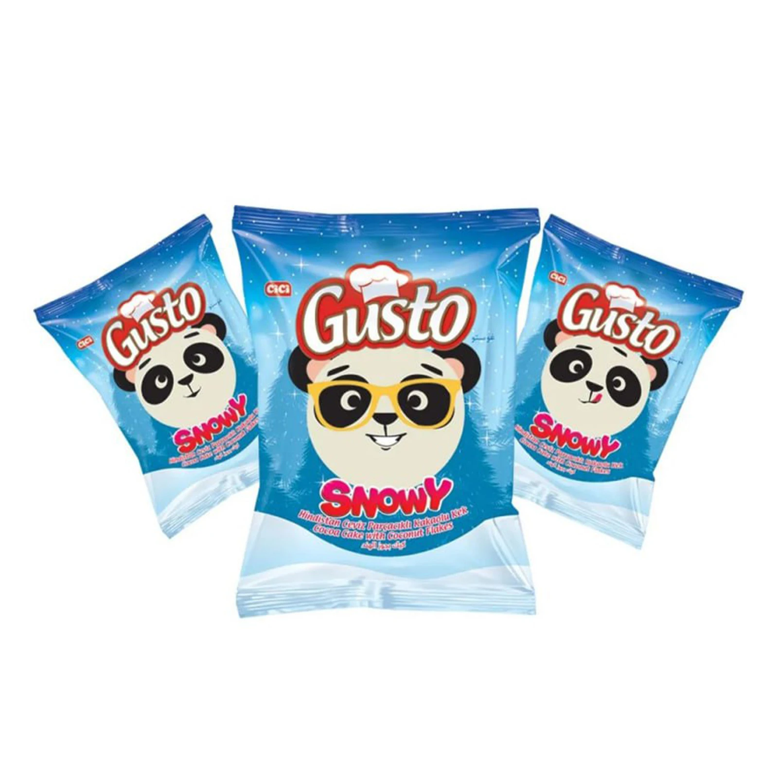 Тістечко Gusto 50г Snowy сніжкова куля з молочною начинкою Новинка