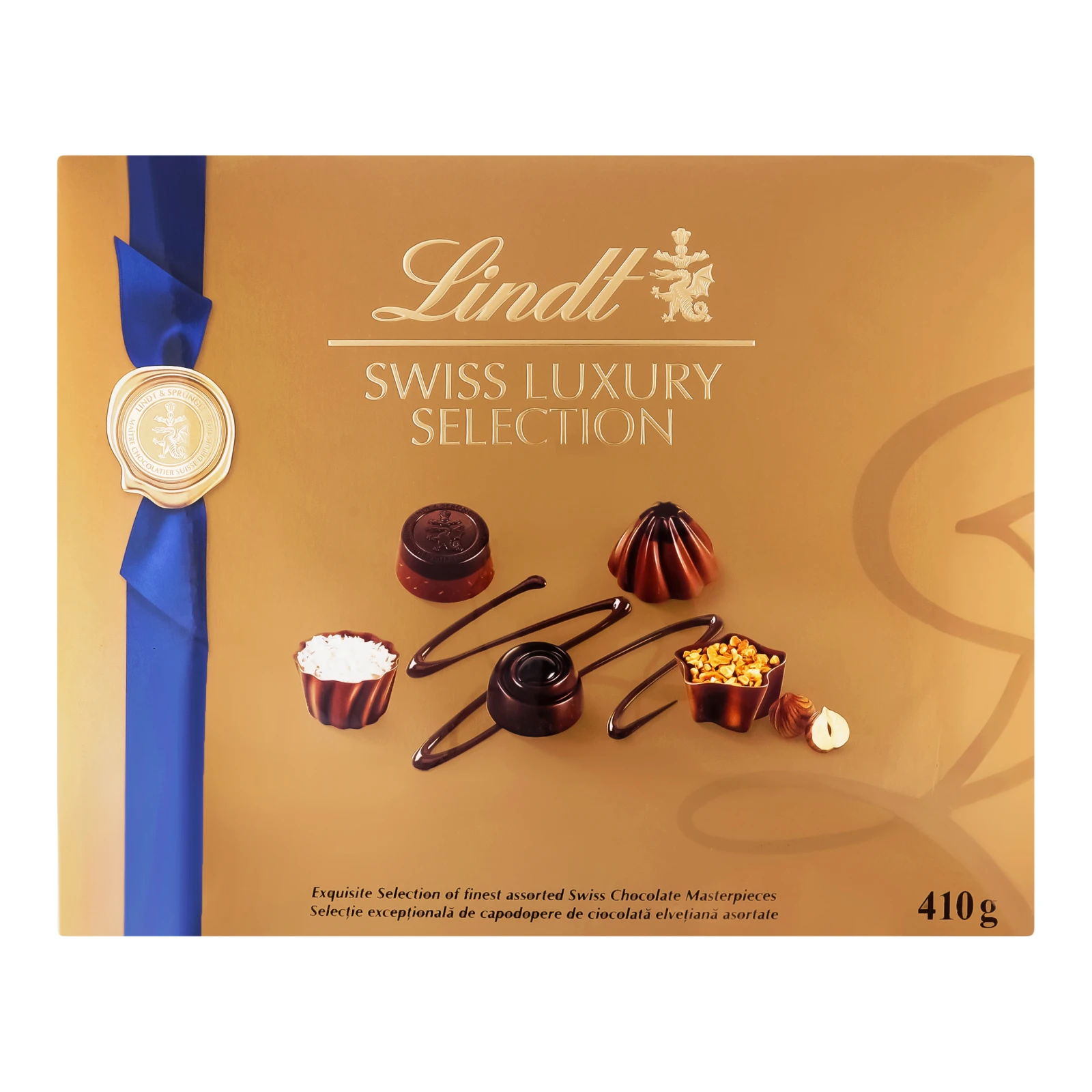 Цукерки Lindt Swiss luxury selection асорті 410г Фото №:1