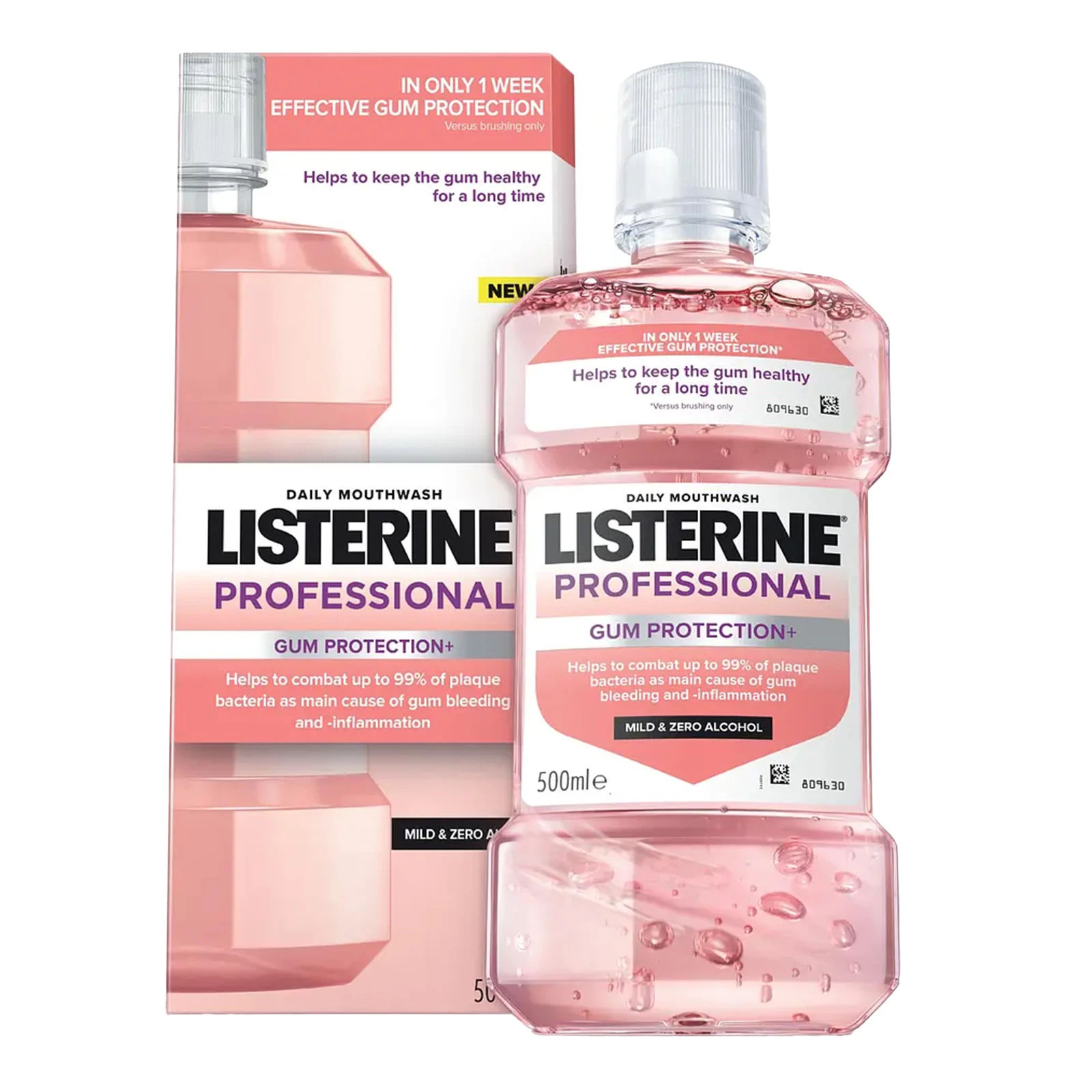 Ополіскувач Listerine 500мл Professional gum protection захист ясен Новинка фото 2