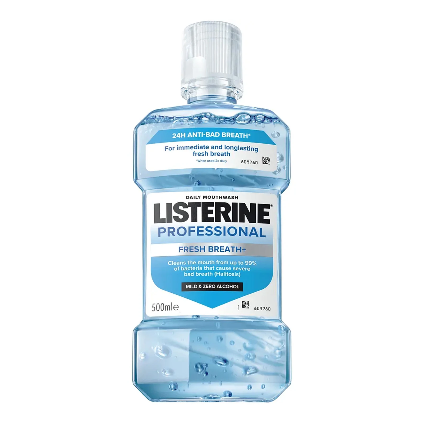 Ополіскувач Listerine 500мл Professional fresh breath+ свіжий подих Новинка Фото №:1