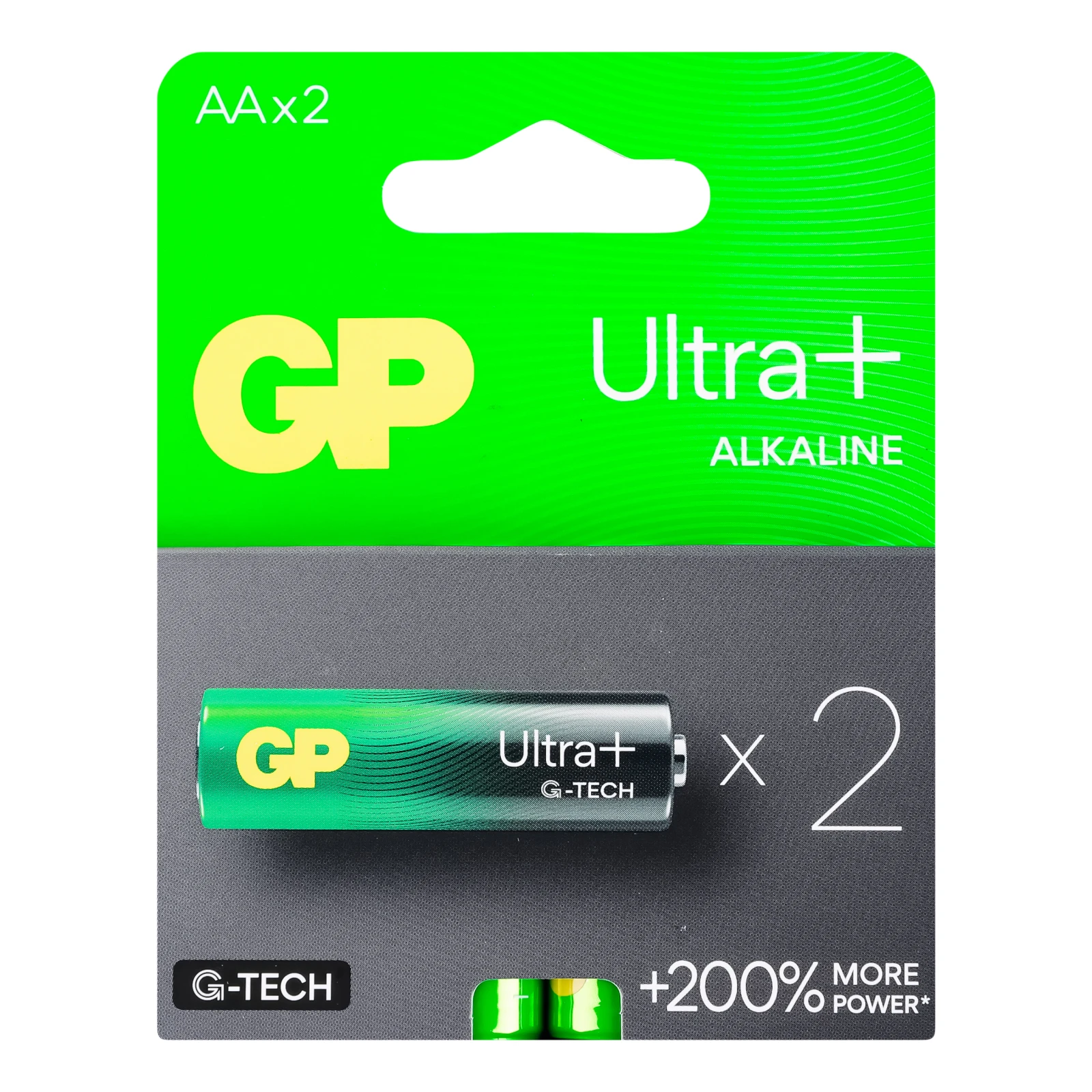 Батарейка GP AA LR6 GP15АUРETA21-2GSB2 Ultra+Alkaline блістер 2шт