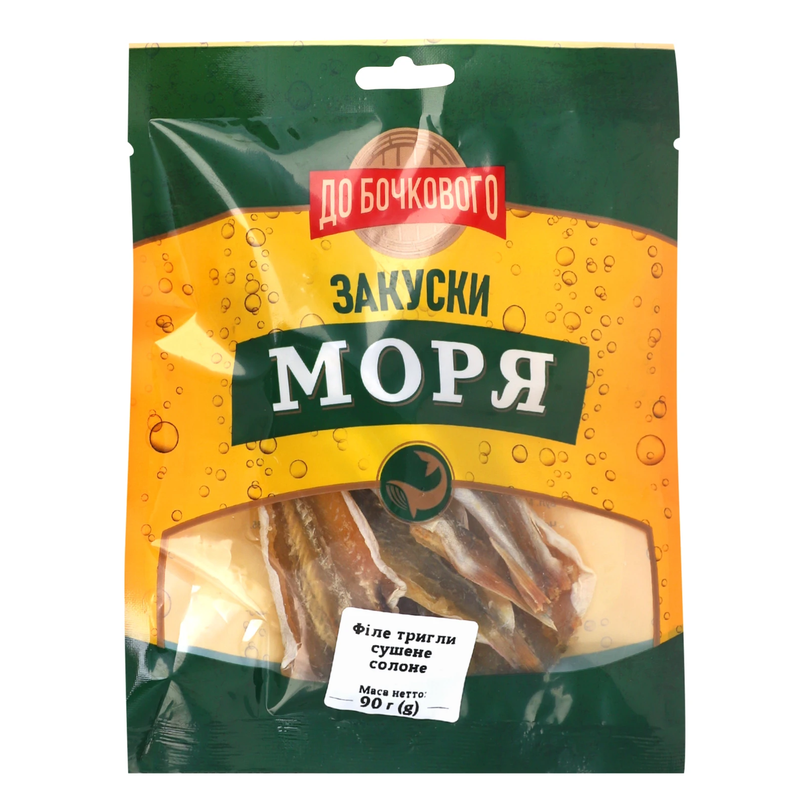 Філе тригли До Бочкового сушене солоне 90г Фото №:1