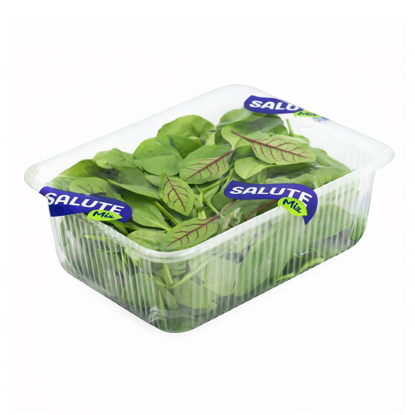Салат Salute Mix 75г шпинат з ред румексом НОВИНКА Фото №:1