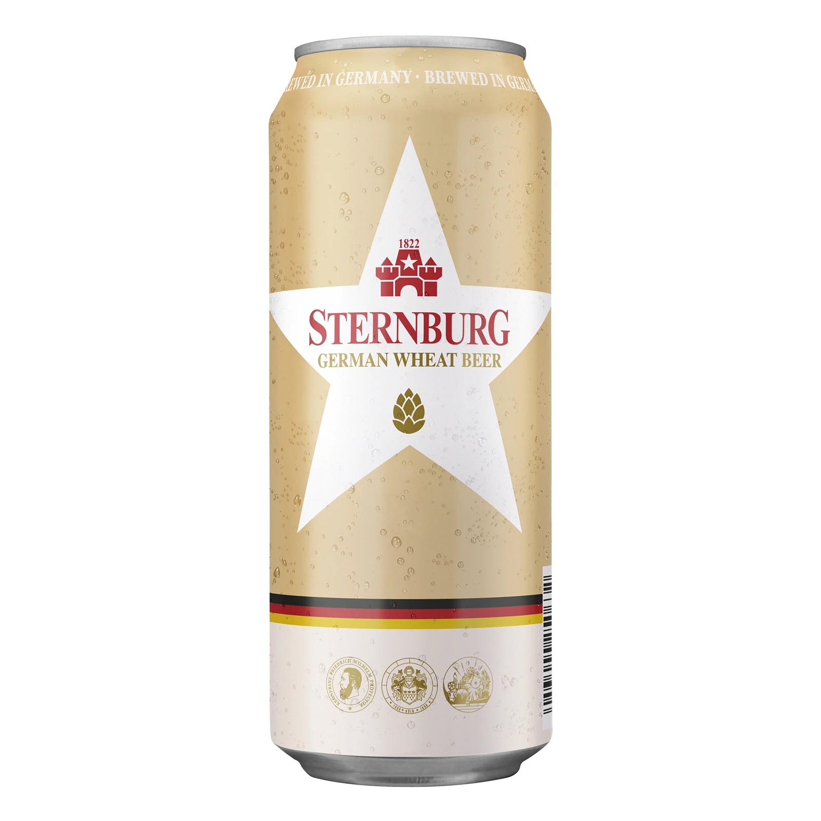 Пиво Sternburg German Wheat Beer світле фільтроване пастеризоване 4.8% 0.5л