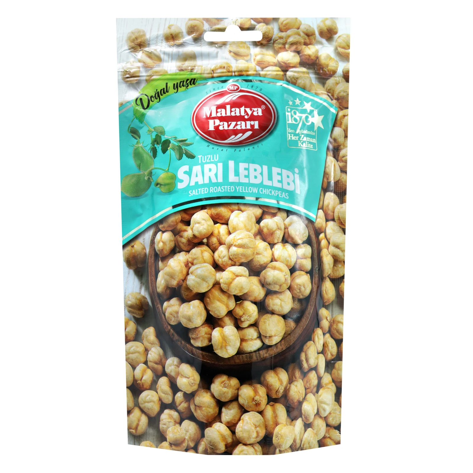Нут Malatya Pazari жовтий солоний 180г Фото №:1