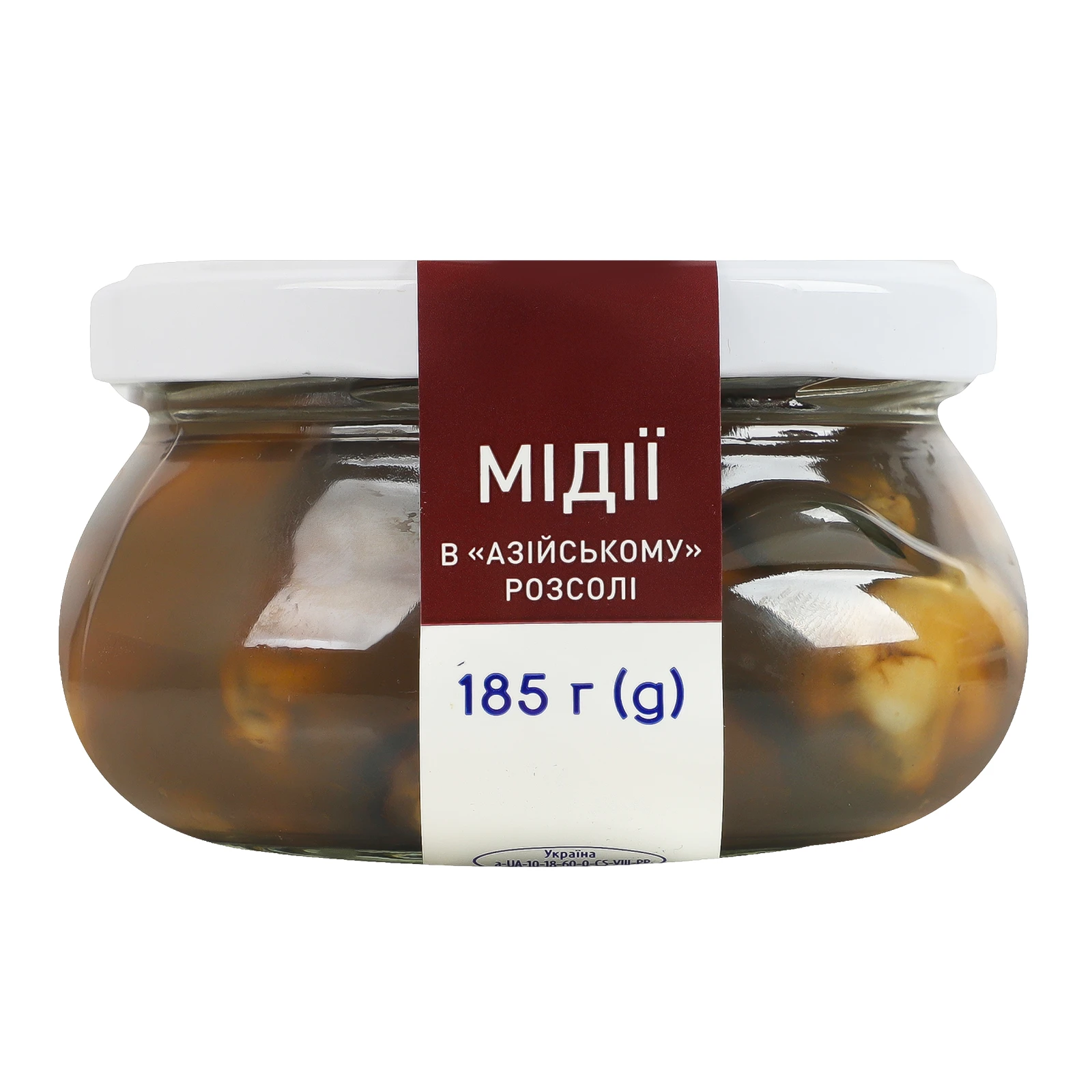 Мідії Norven в Азійському розсолі 185г