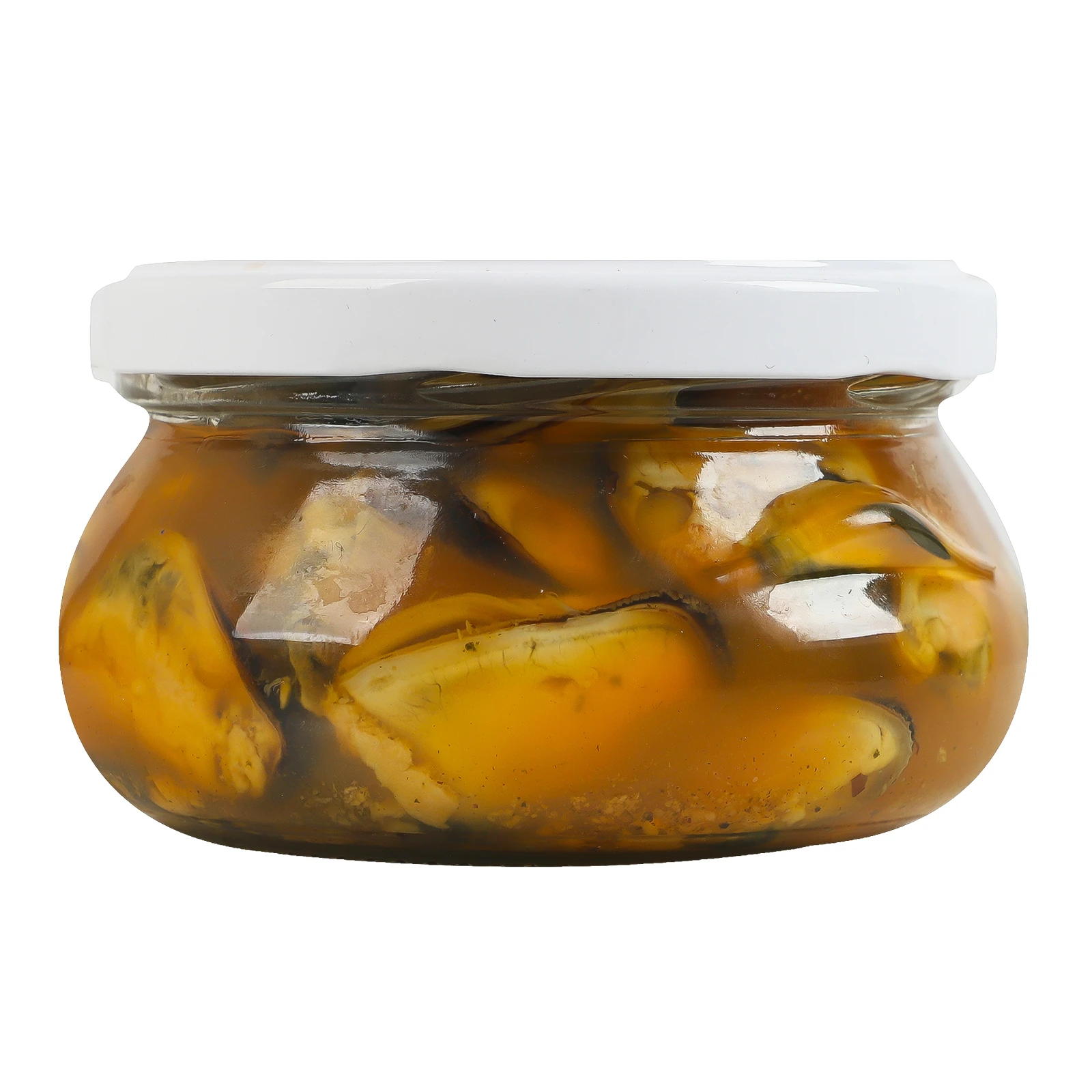 Мідії Norven в розсолі Пряний чилі 185г Фото №:2