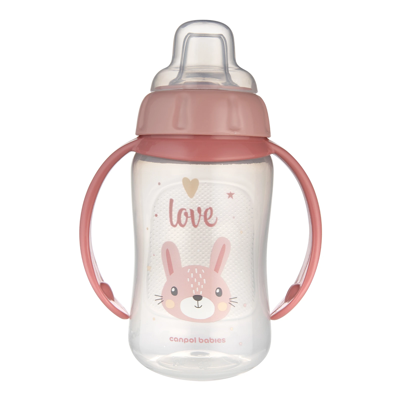 Кружка Canpol babies 320мл Cute Animals тренувальна з силіконовим носиком 56/512 pin Новинка фото 2
