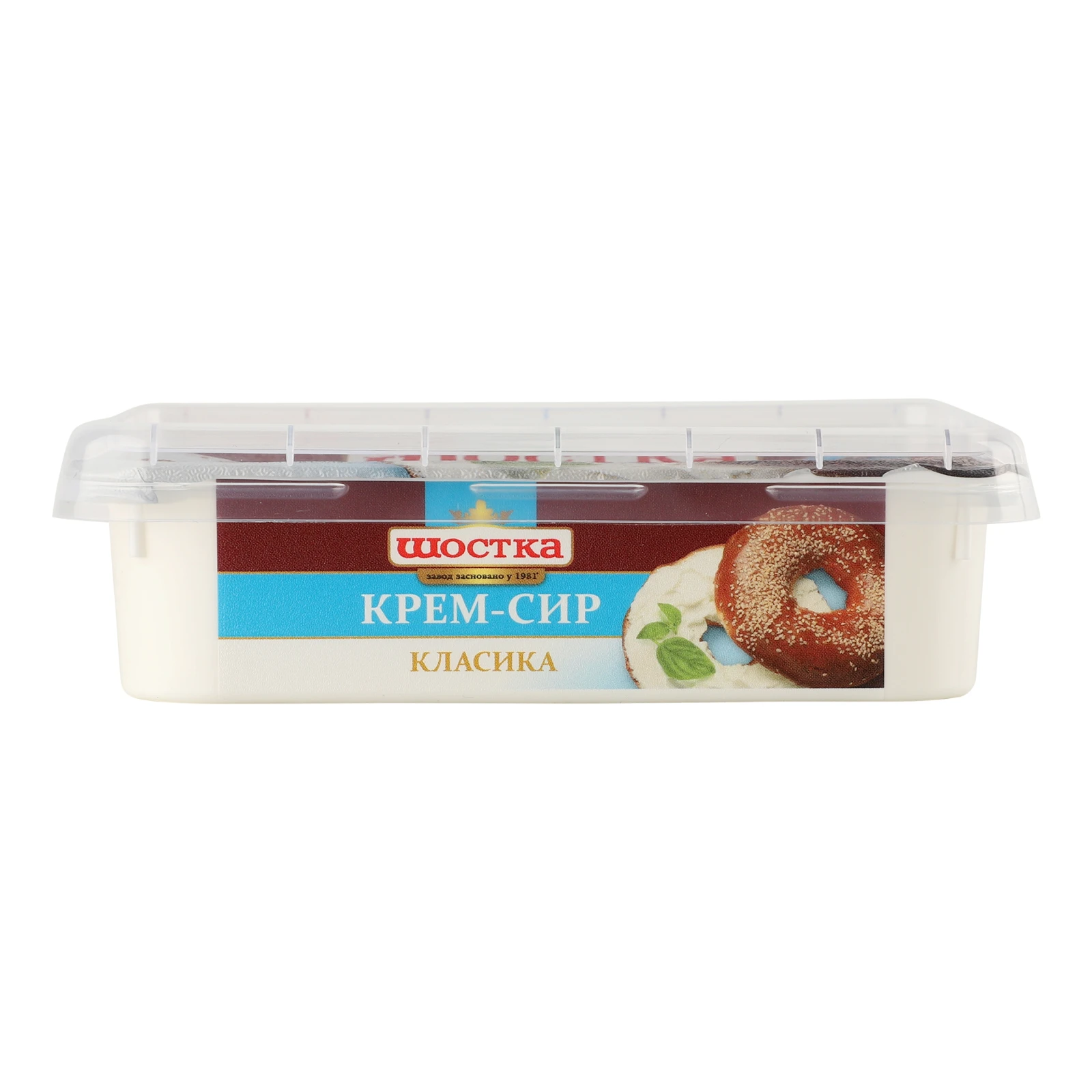Продукт сирковий Шостка Крем-сир Класика термізований 18% 160г