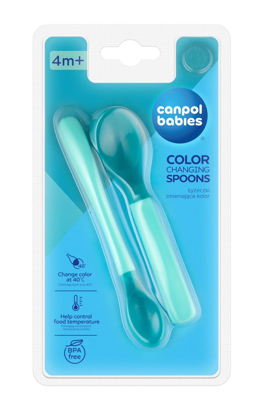Ложки Canpol babies магічні 2шт 9/581 tur Новинка