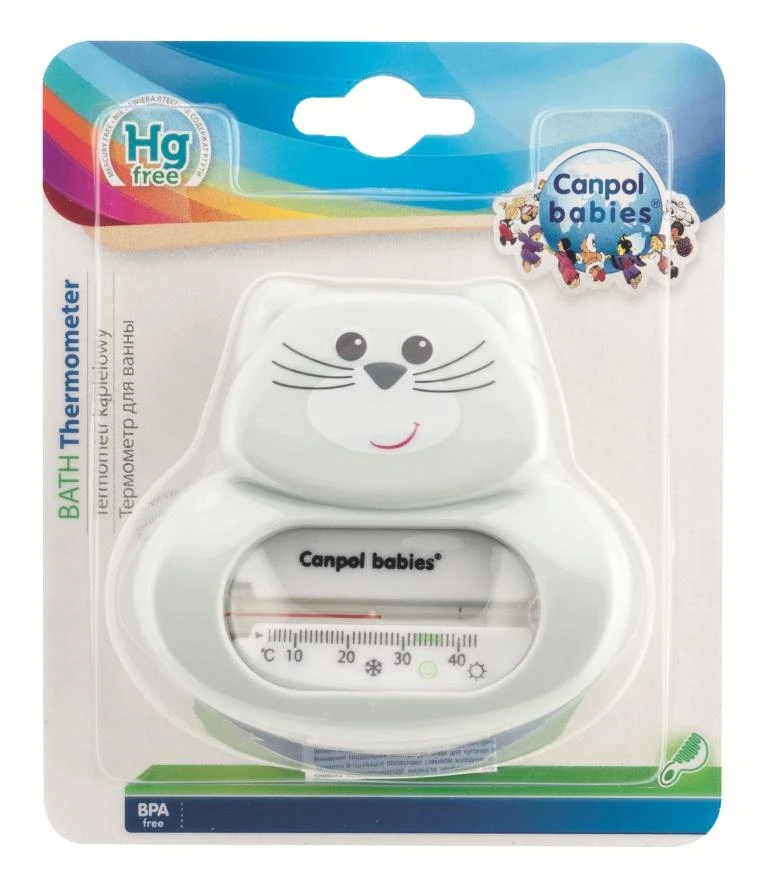 Термометр Canpol babies для купання собачка/котик 56/142 Новинка Фото №:1