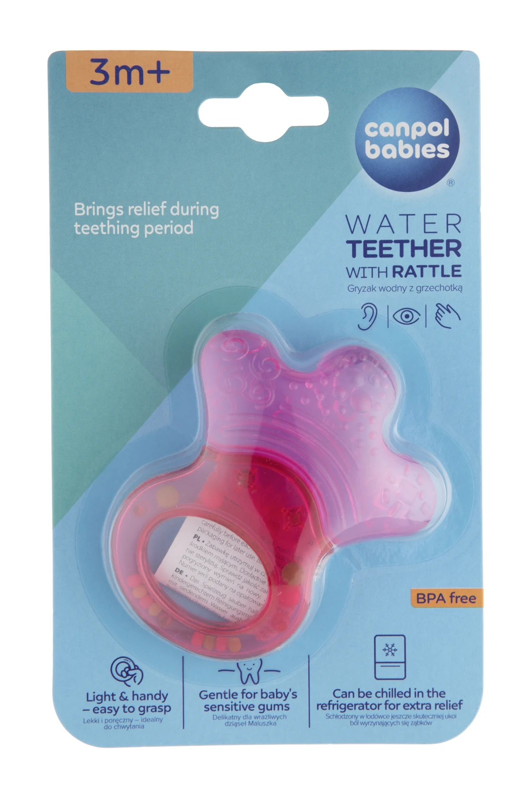 Брязкальце-зубогризка Canpol babies Лапка 56/136pin Новинка Фото №:1