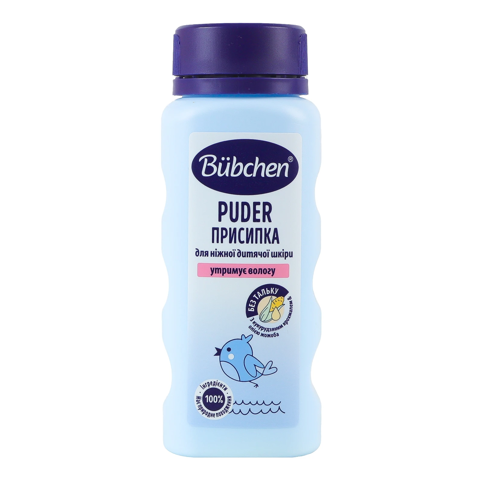 Присипка Bubchen без талька для дітей від народження 80г Фото №:1